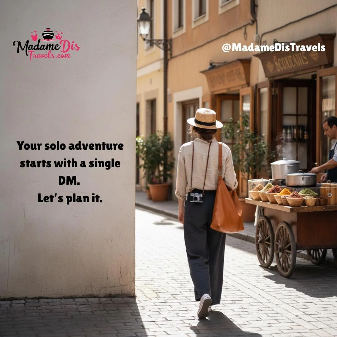 Stop waiting for the group chat to make a decision! ✋ Your dream trip doesn&rsquo;t need a committee&mdash;it just needs you.

Traveling solo, but never unsupported.
Contact me: Yessica.villeta@fora.travel, DM  Or comment &ldquo;Solo&rdquo; to get st