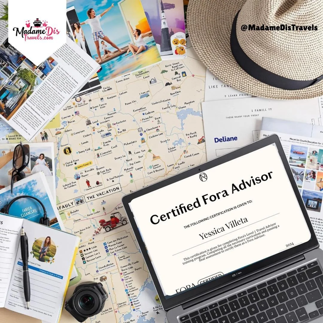 Let&rsquo;s turn those dream vacations into reality. Click the #linkinmybio to start planning, or email me directly at Yessica.villeta@fora.travel ✈️🛳️

#ForaCertified #TravelAdvisor #MadameDisTravels #foratravel  #vacationplanner