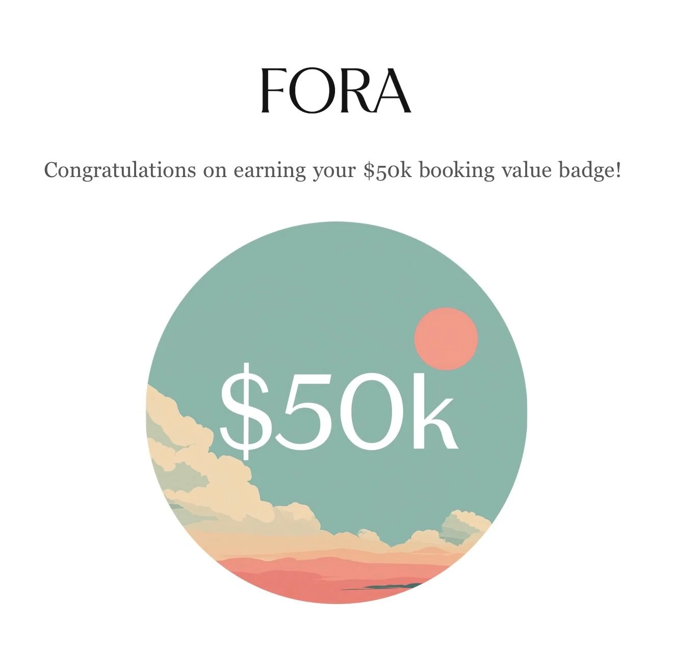 I am so humbled by this milestone! 🥹✨ A massive THANK YOU to my clients who have trusted me to guide their journeys. Every vacation I get to plan is a dream I get to help build, and I am honored you chose me.
Celebrating $50k in booking value is ama