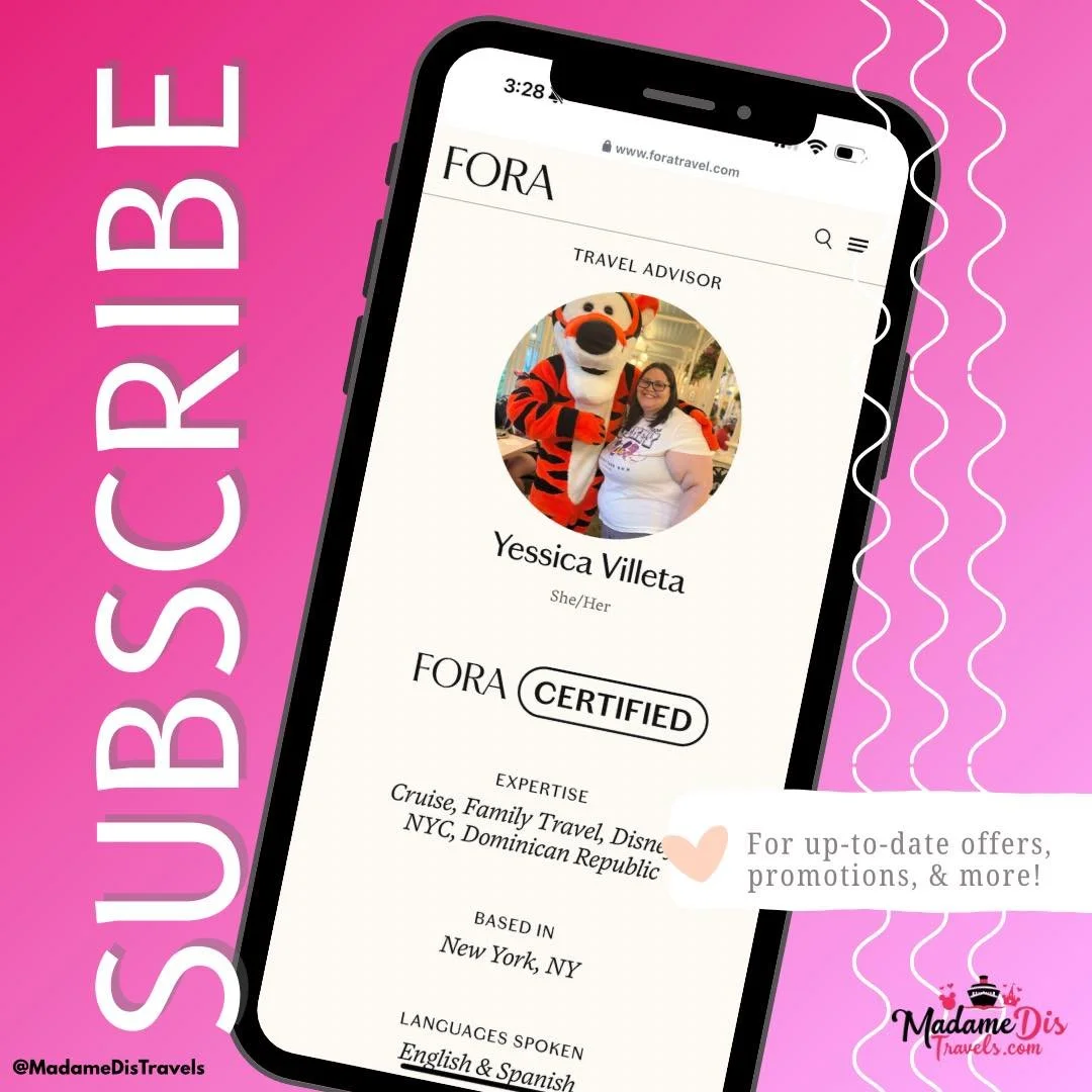 Hi there! 👋 Let&rsquo;s make it official! Whether you&rsquo;ve been following along for a while or you&rsquo;re brand new to my corner of the internet, I wanted to introduce myself. I&rsquo;m Yessica, your go-to certified travel professional! From D