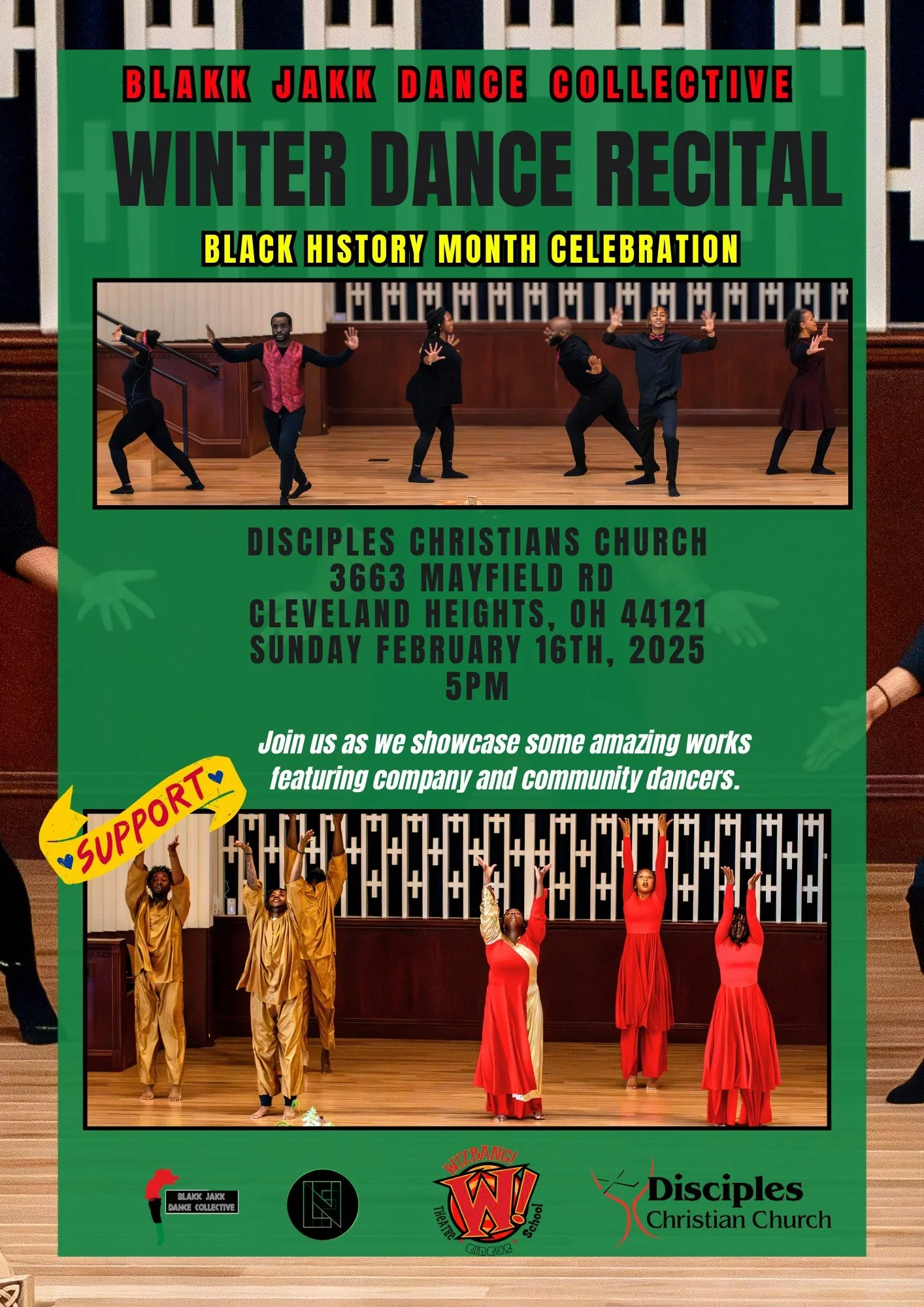Blakk Jakk Dance Collective Black History Month Celebration and Recital