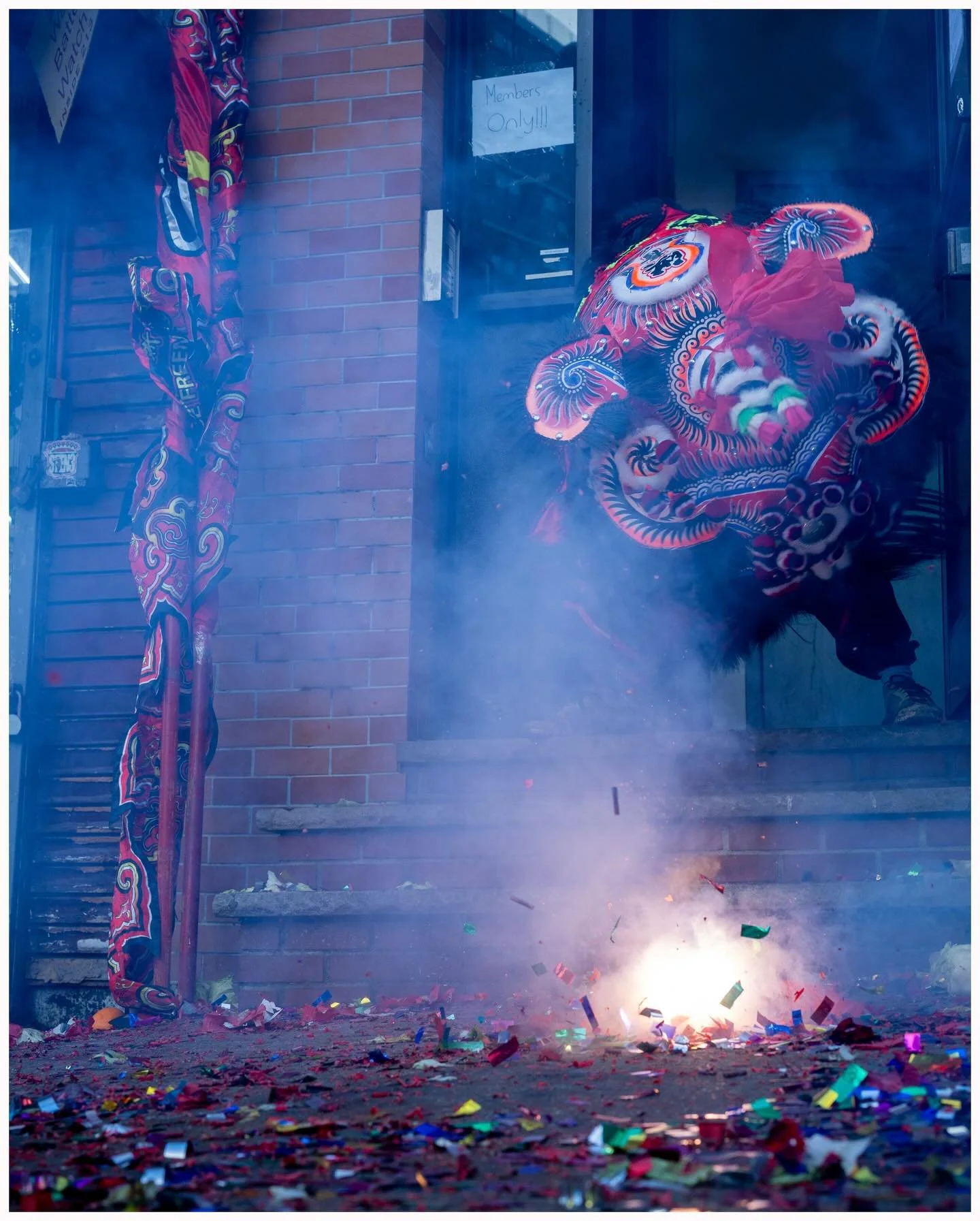 They say Horses are born to run, but today we&rsquo;re just standing in the smoke. A New Year for the herd. [Since I am a horse, no way I was missing the festivities. Thank you Edna for being so kind.]
&bull;	
&bull;	
&bull;	
&bull;	
&bull;	
&bull;	
