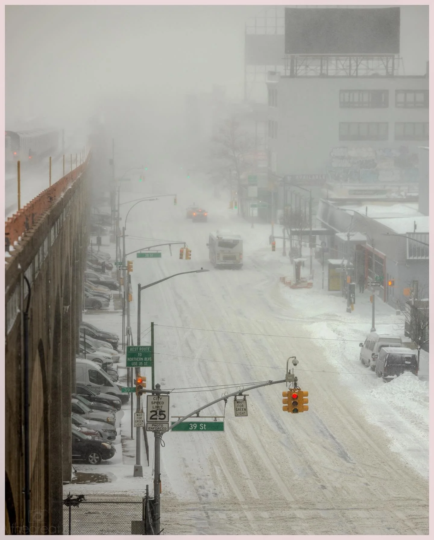 29 January 2022. The city was a theater of white, a stage where the grit of the pavement was traded for the grace of the storm, leaving us as the only witnesses to the vanishing.
&bull;	
&bull;	
&bull;	
&bull;	
&bull;	
&bull;	
&bull;  Note: All image