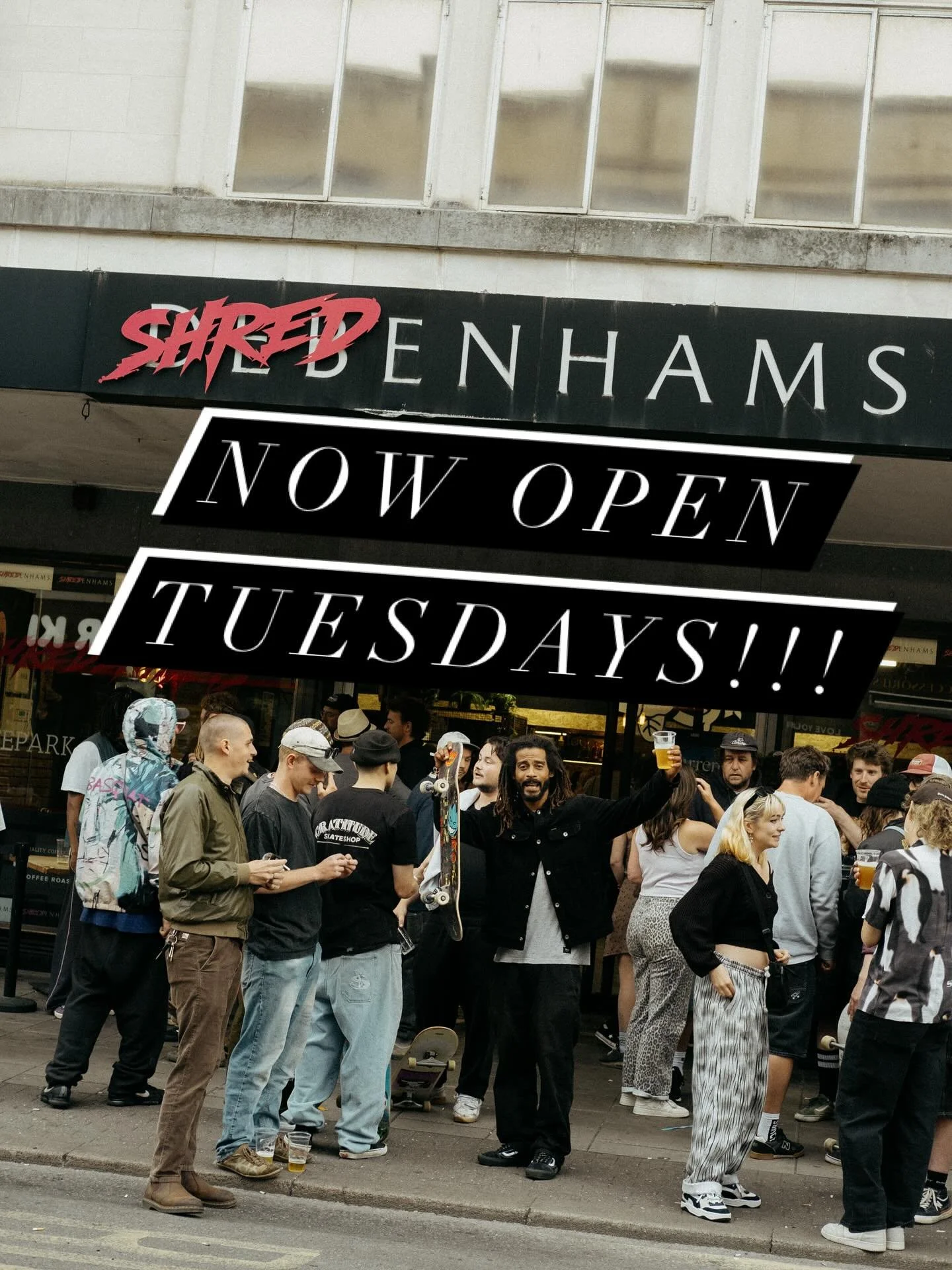 From tomorrow! We&rsquo;re extending our opening hours! Nights are shorter and getting colder, and we&rsquo;ll be here for you 6 days a week!  Cheers to all who&rsquo;ve stepped through our doors to make this crazy place a reality! &ldquo;Here for a 