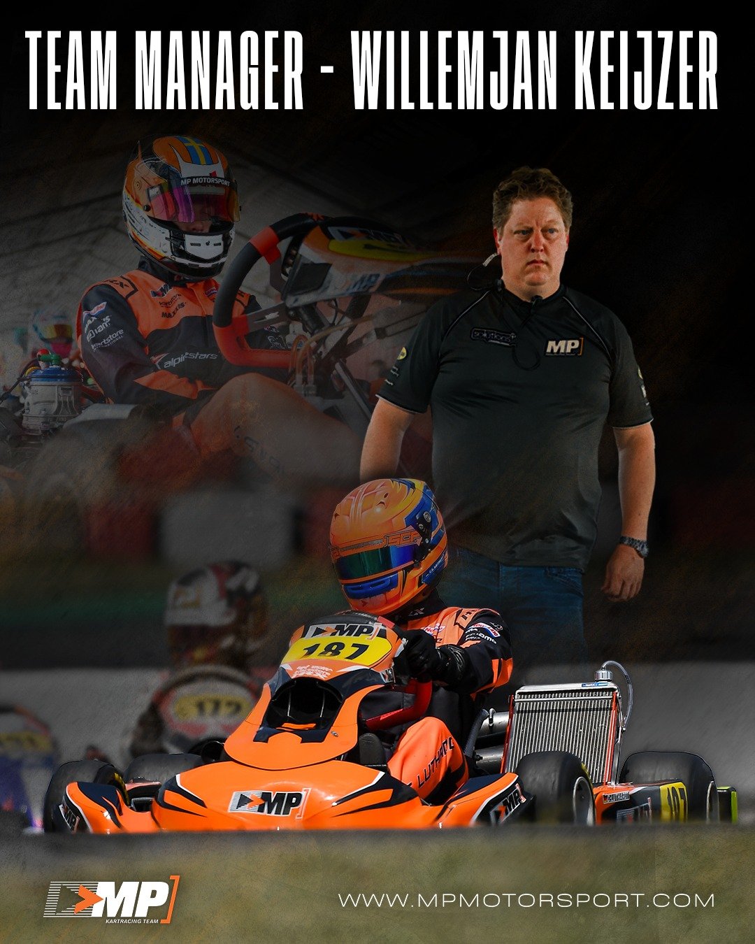🛠️ Meet Our Team Manager: Willemjan Keijzer 🇳🇱

Say hello to the driving force behind our racing team &mdash; Willemjan Keijzer, with over 35 years of karting experience both on and off the track! 🏁

🗓️ DOB: 30 January 1981
📍 From: Hoorn, Nethe