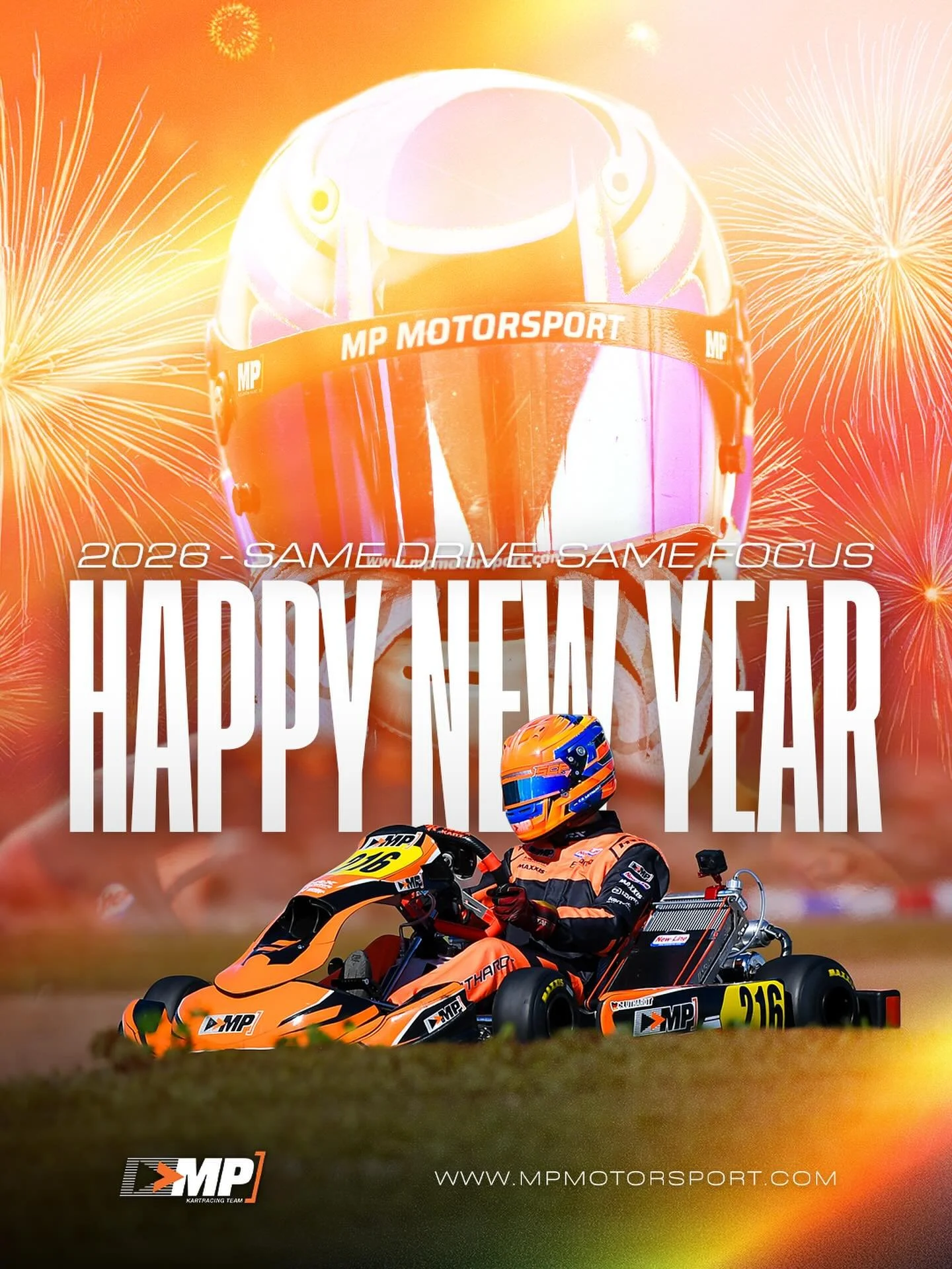 🍊 Happy New Year GUYYSS | MP Kart Team 🎉

We would like to take this opportunity to wish you all a happy new year and that you all have a successful 2026. 

Have a great celebration this evening and we will see you trackside very 🔜 

👋 2025 - 🤝 