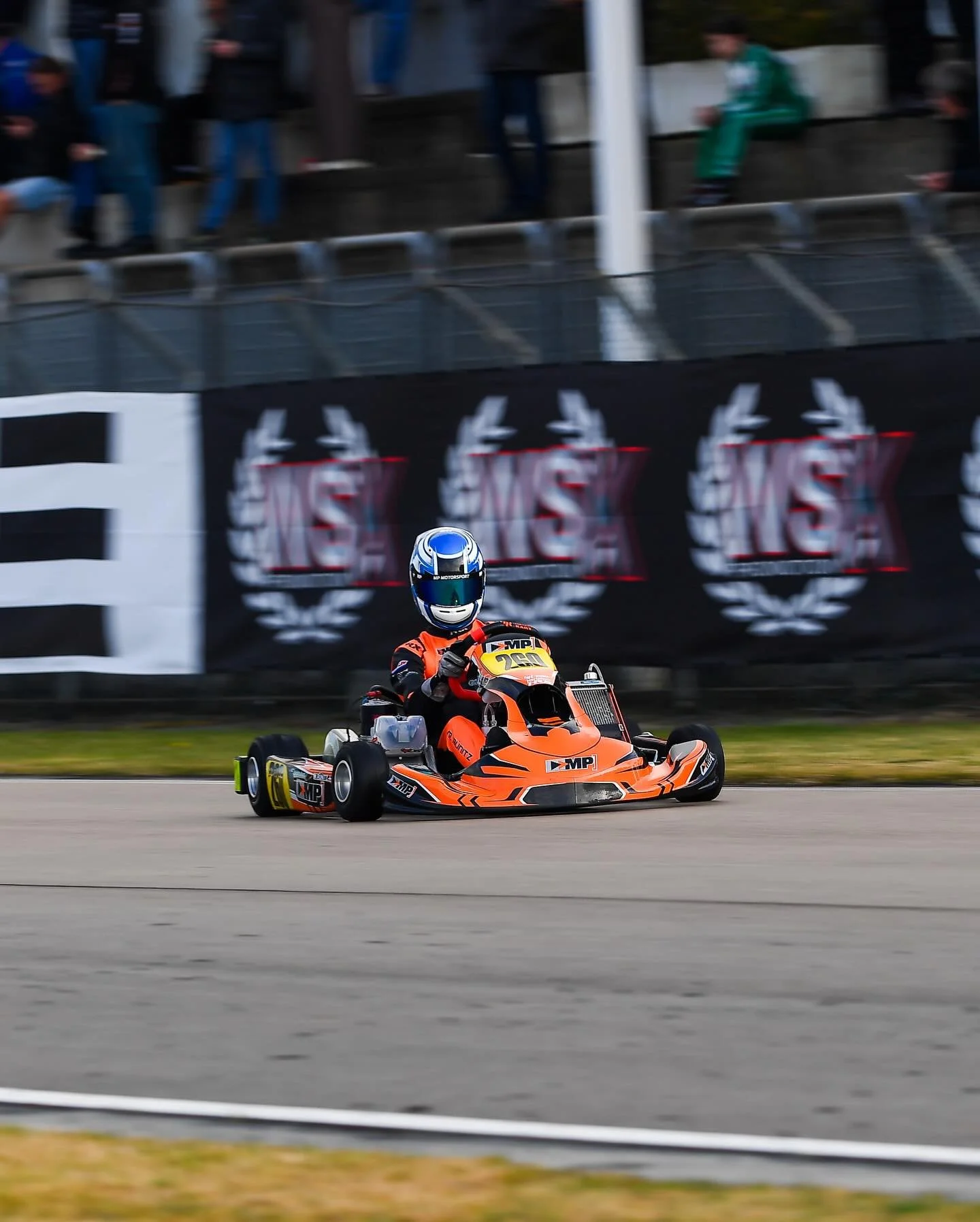 Thursday free practice under the clouds 🌧️ 

Free practice from day one of the WSK opener is now in the books and our squad have acquitted themselves very well. 

Tomorrow is official practice and then onto TQ ⏱️ 

Good luck guys - full send for 202