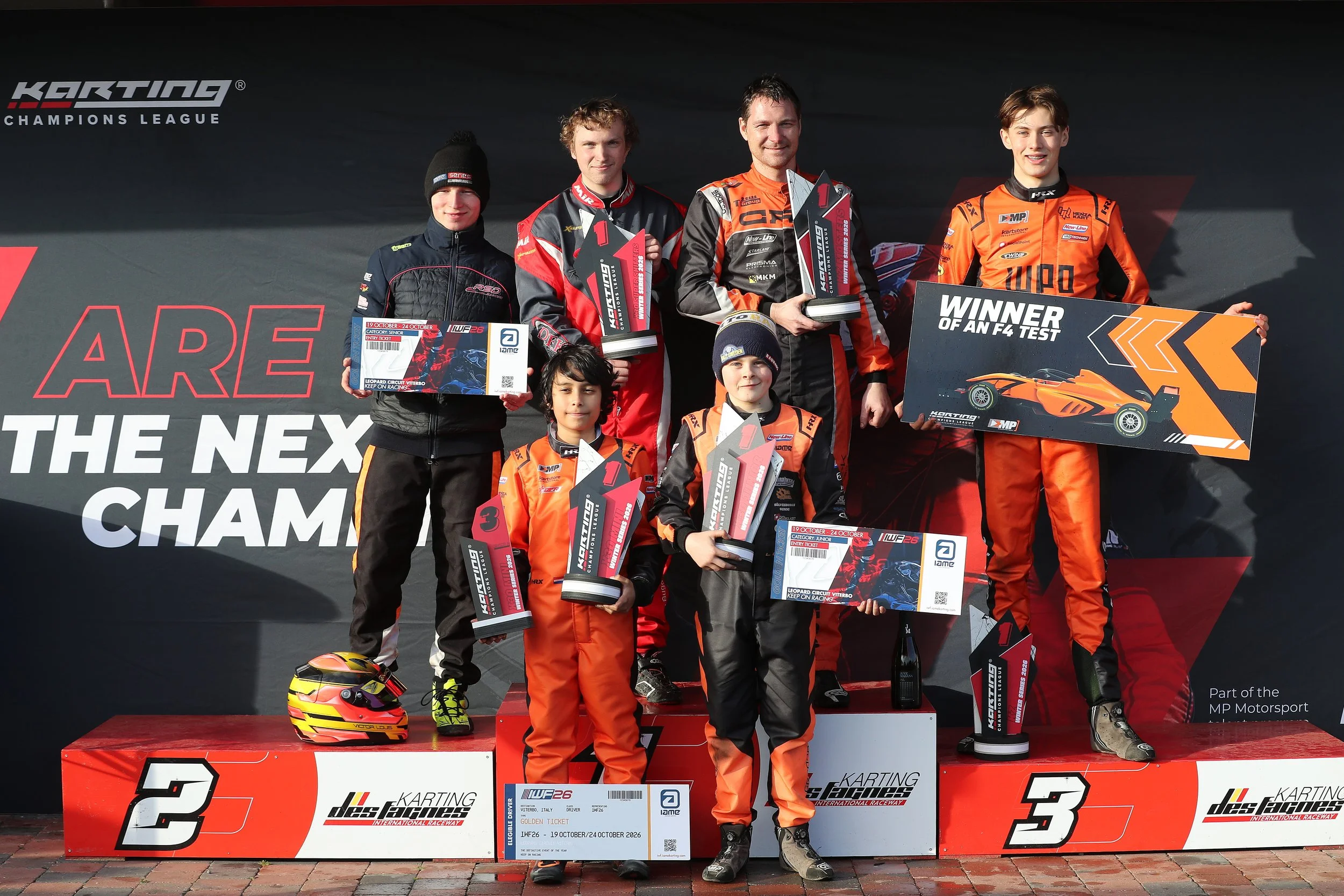 MP Kartracing Team Claims Three Titles in Karting Champions League Winter Series&nbsp;