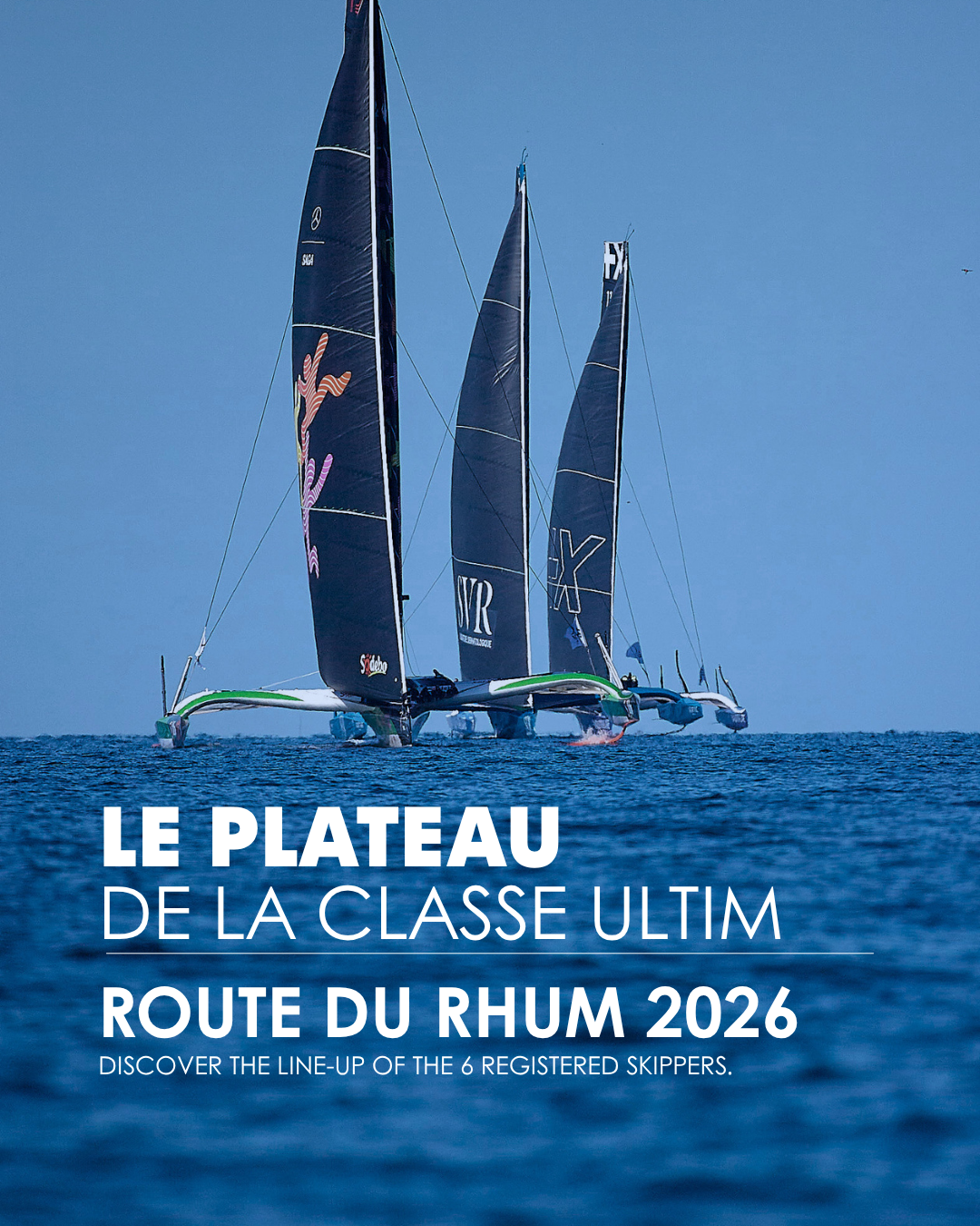       
  
     6 ULTIM inscrits pour la prochaine Route du Rhum   L’organisation de la Route du Rhum – Destination Guadeloupe a levé le voile ce jeudi 16 avril 2026 sur la liste officielle des engagés de cette 13ème édition. La classe affiche cette a