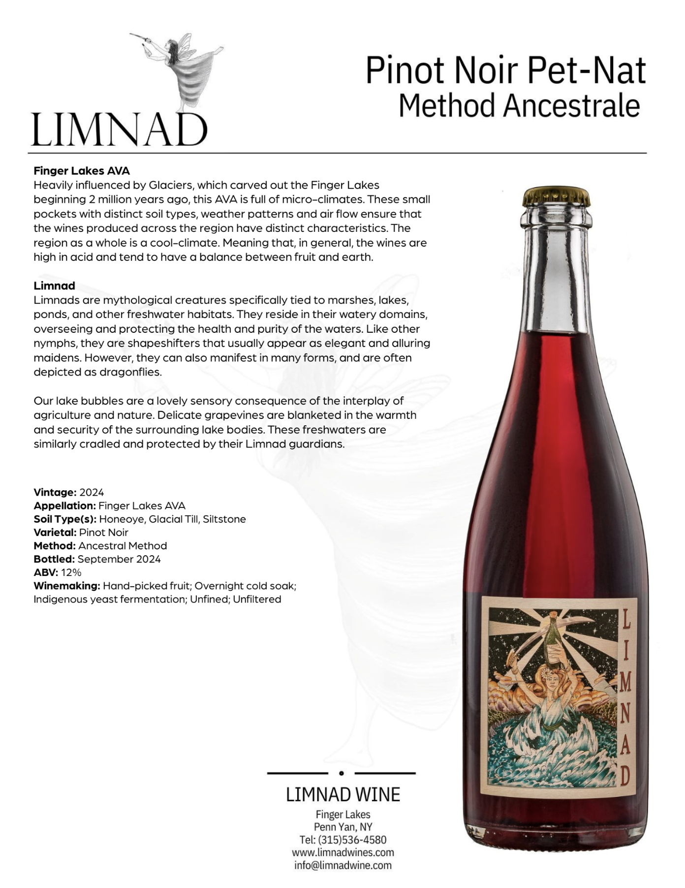 Pinot Noir Pet Nat Spec Sheet