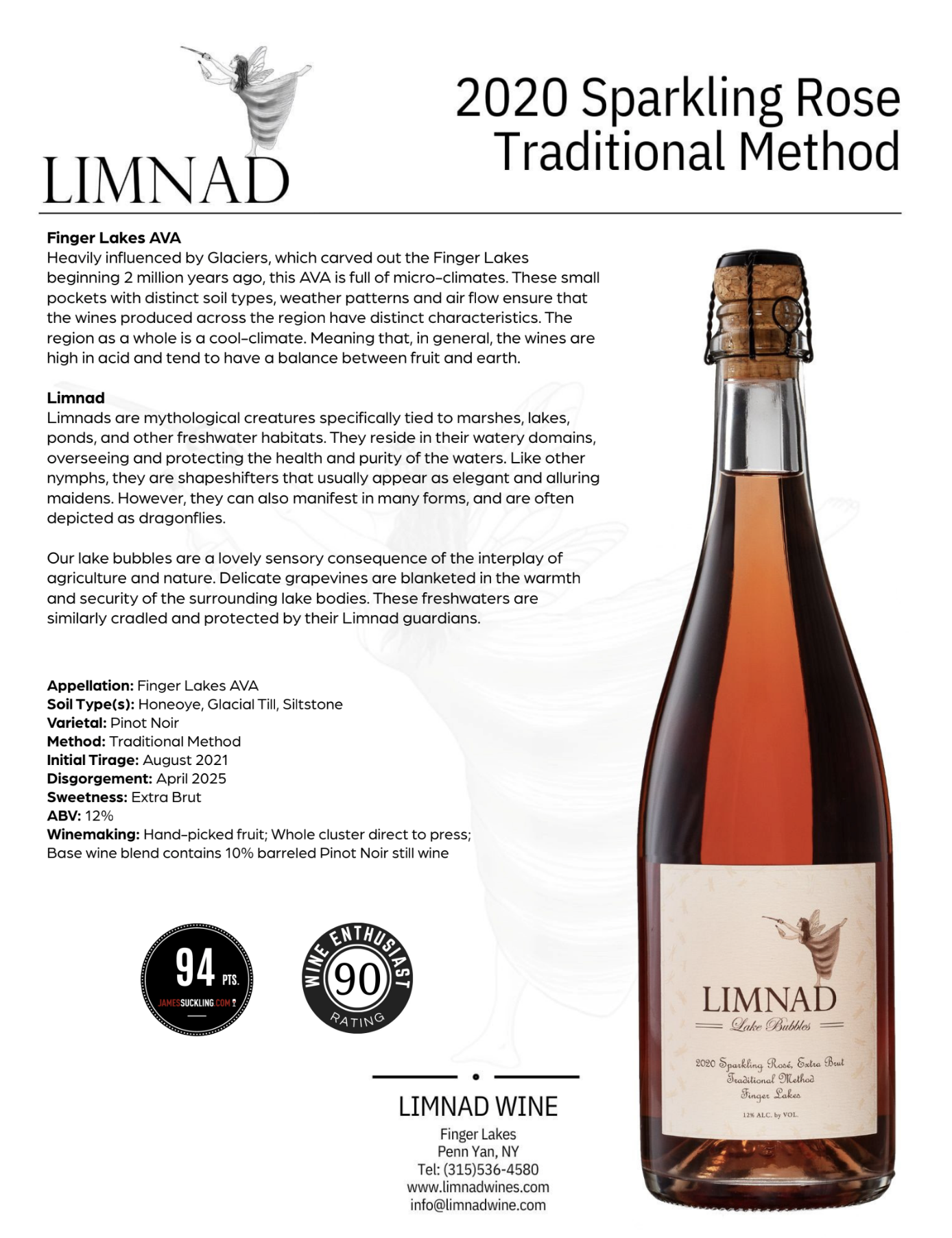 2020 Sparkling Rose Spec Sheet