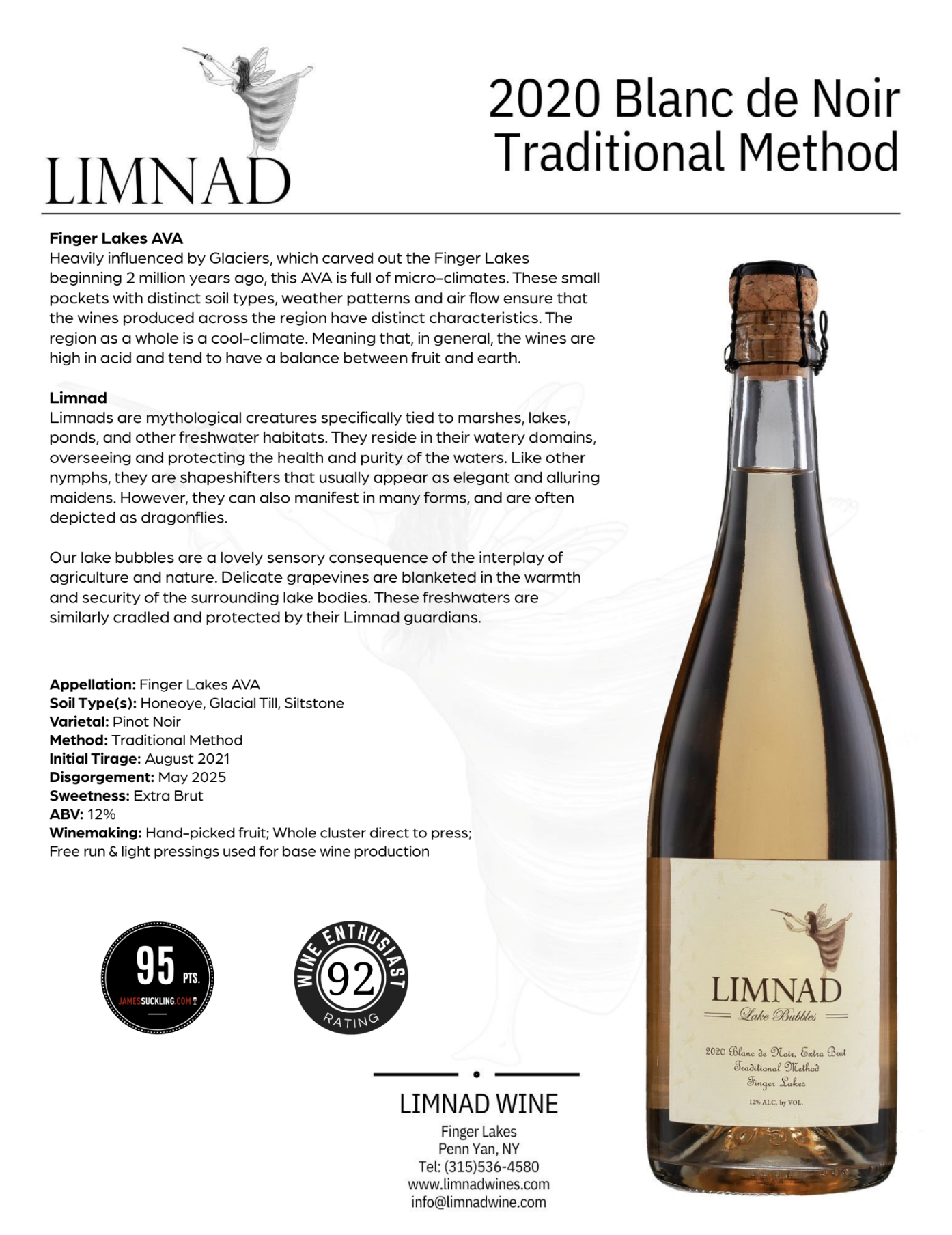 2020 Blanc de Noir Spec Sheet