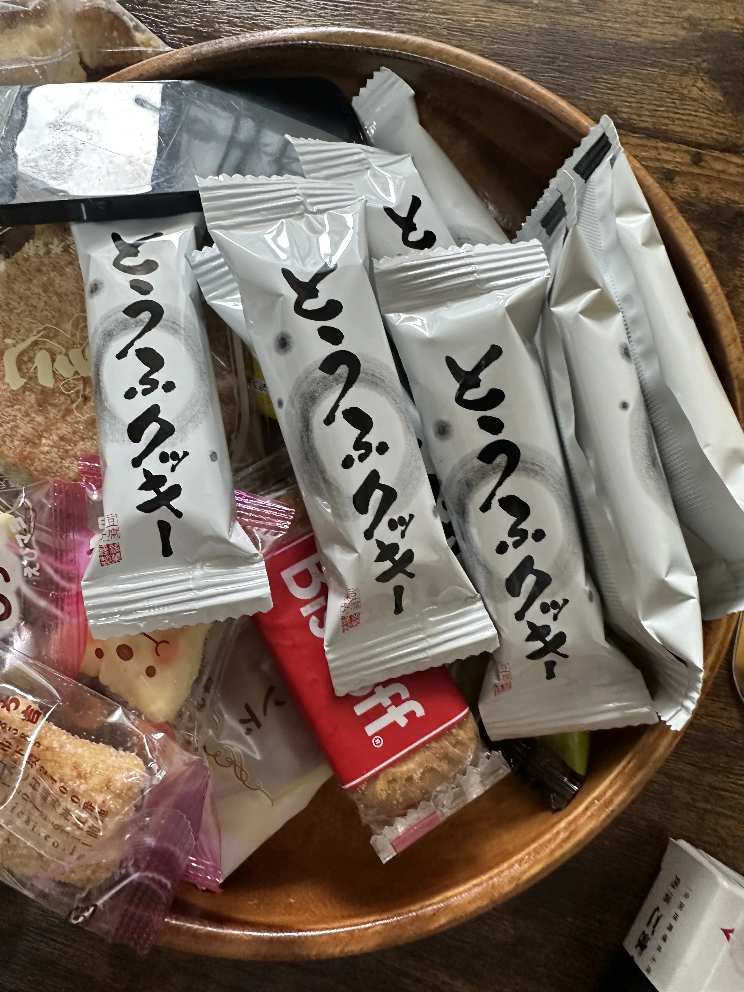 Koyasan tofu cookies