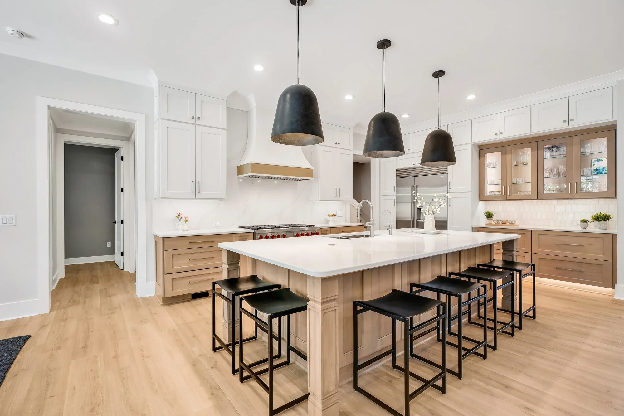 Coastal Transitional Kitchen Remodel by Magnolia Grove Design & Cabinetry project photo 4