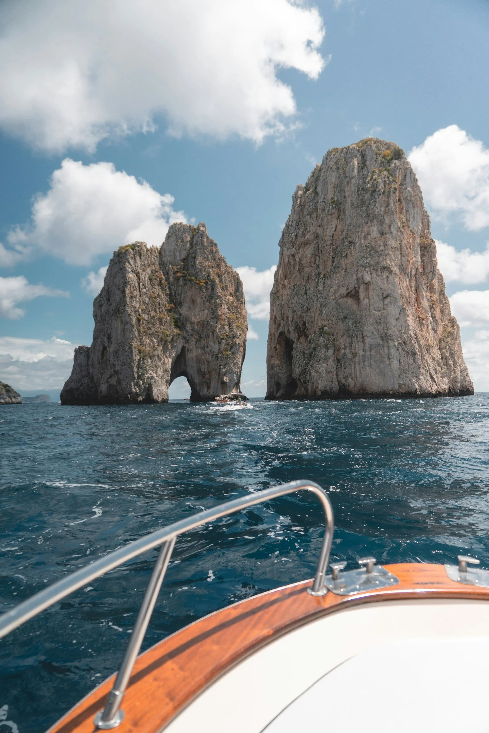 Boat ride around the Isle of Capri