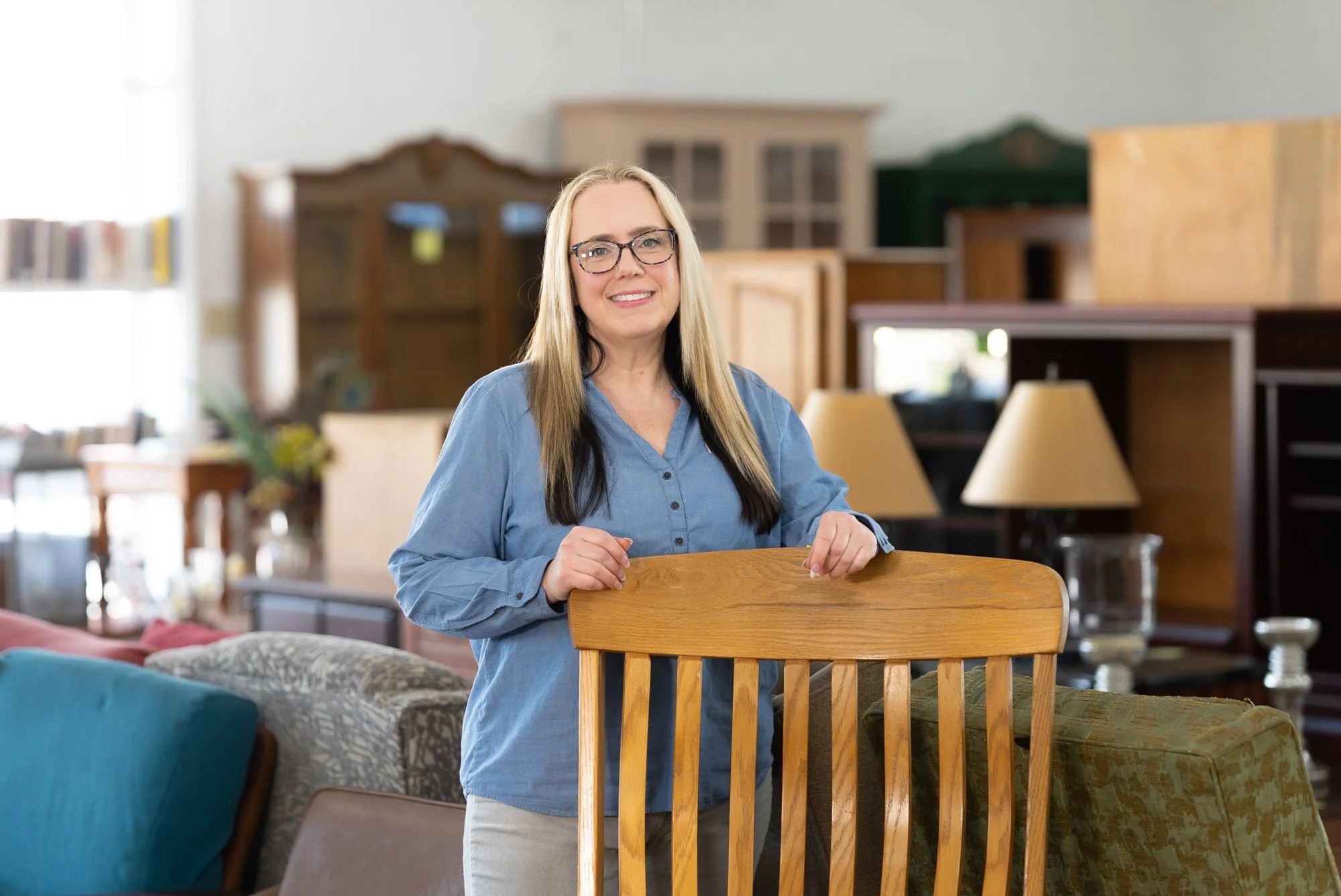 Angela Terry Restore Director for Staunton Augusta Waynesboro Habitat for Humanity