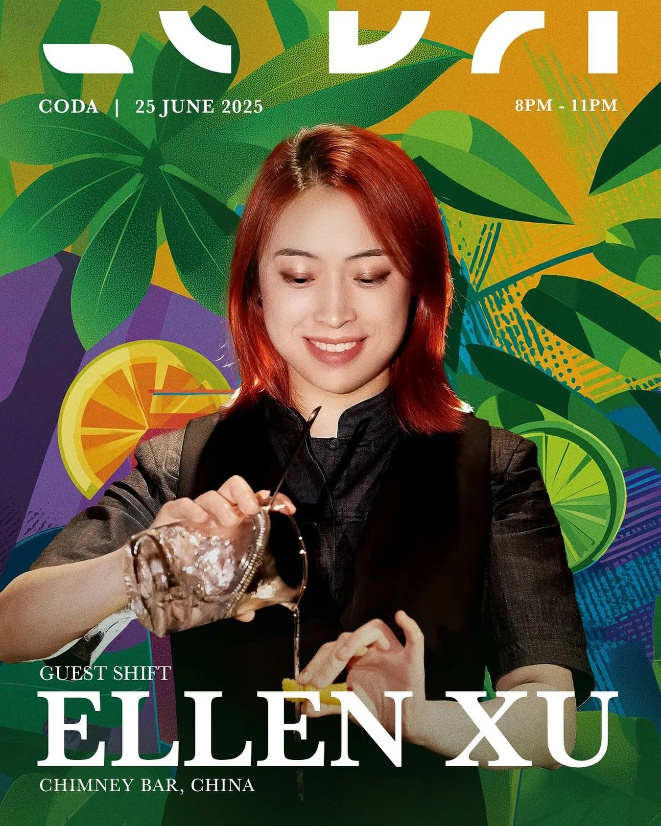 CODA welcomes Ellen Xu [@ellenxuzh] &mdash; award-winning bartender, filmmaker-turned-hospitalitarian, and founder of Hangzhou&rsquo;s beloved @chimney_hangzhou &mdash; for an exclusive one-night-only guest shift in collaboration with @orientalistspi