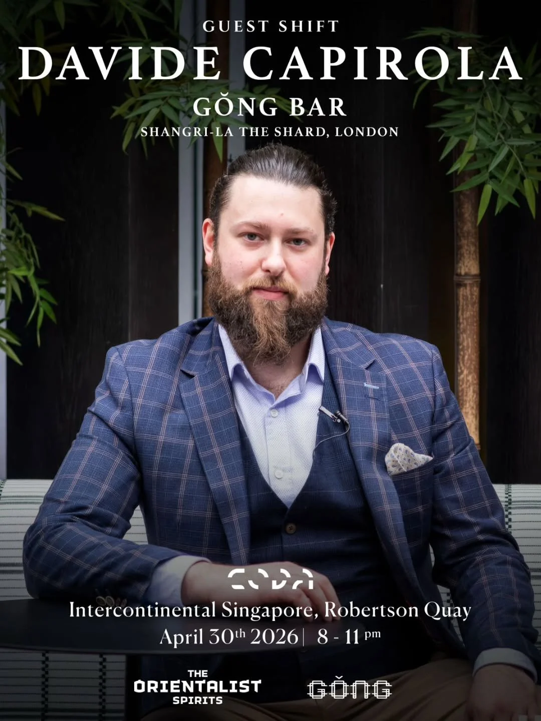 LONDON IN THE HOUSE 🇬🇧

A special night is coming to CODA &mdash; and this one&rsquo;s all about refined craft and global flavour.

For one night only, we&rsquo;re welcoming Davide Capirola from GŎNG Bar at Shangri-La The Shard, London. Having hone