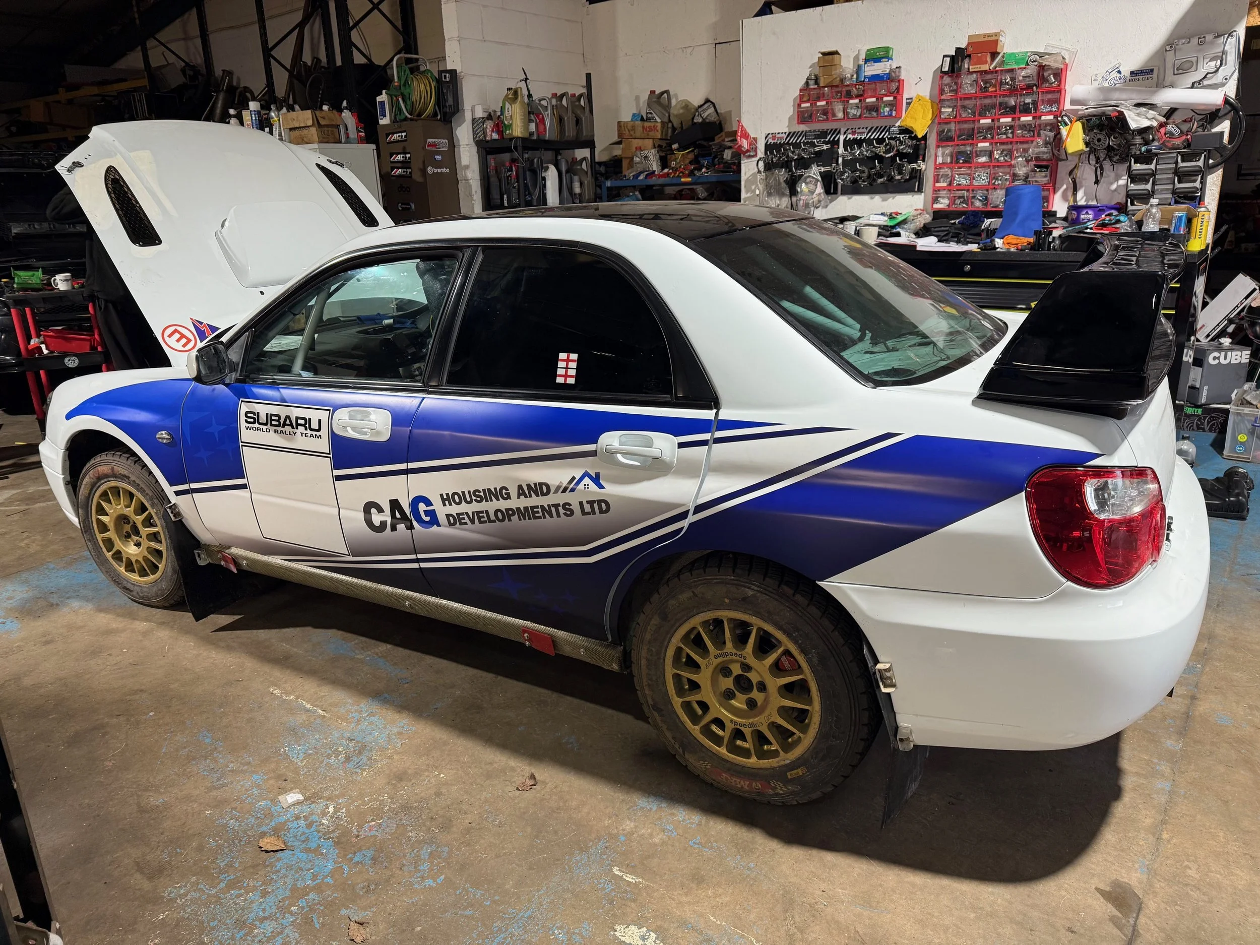 Impreza Rally Car Build Ready for the Season