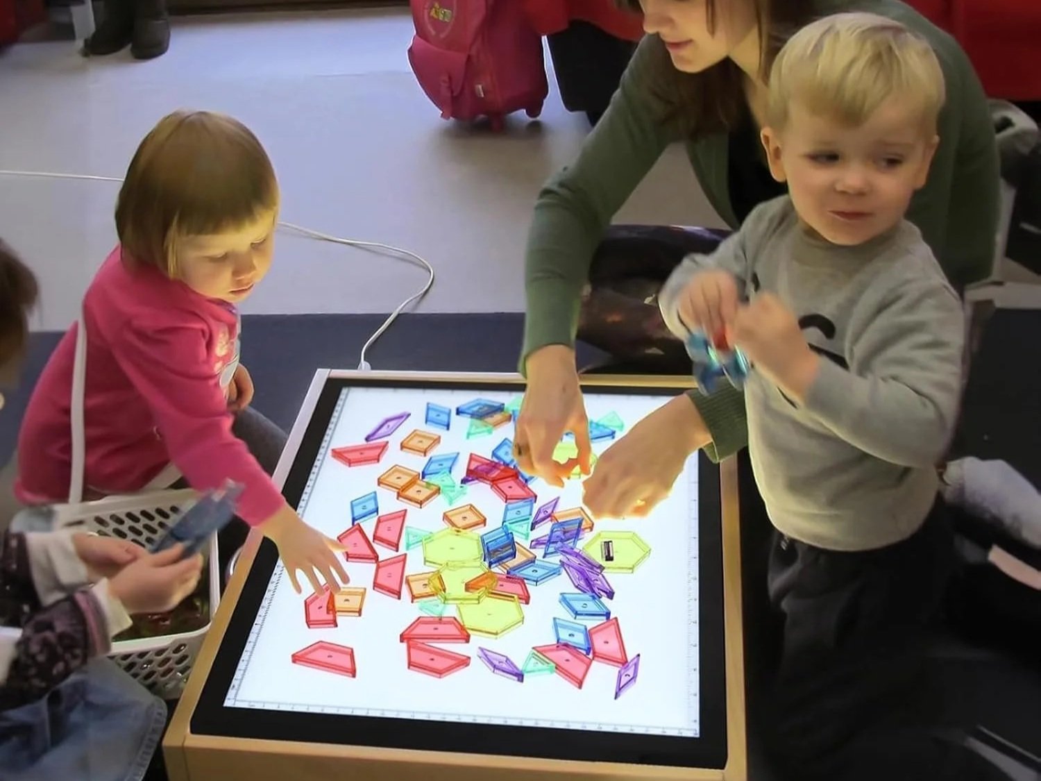 Light Table Pattern Blocks