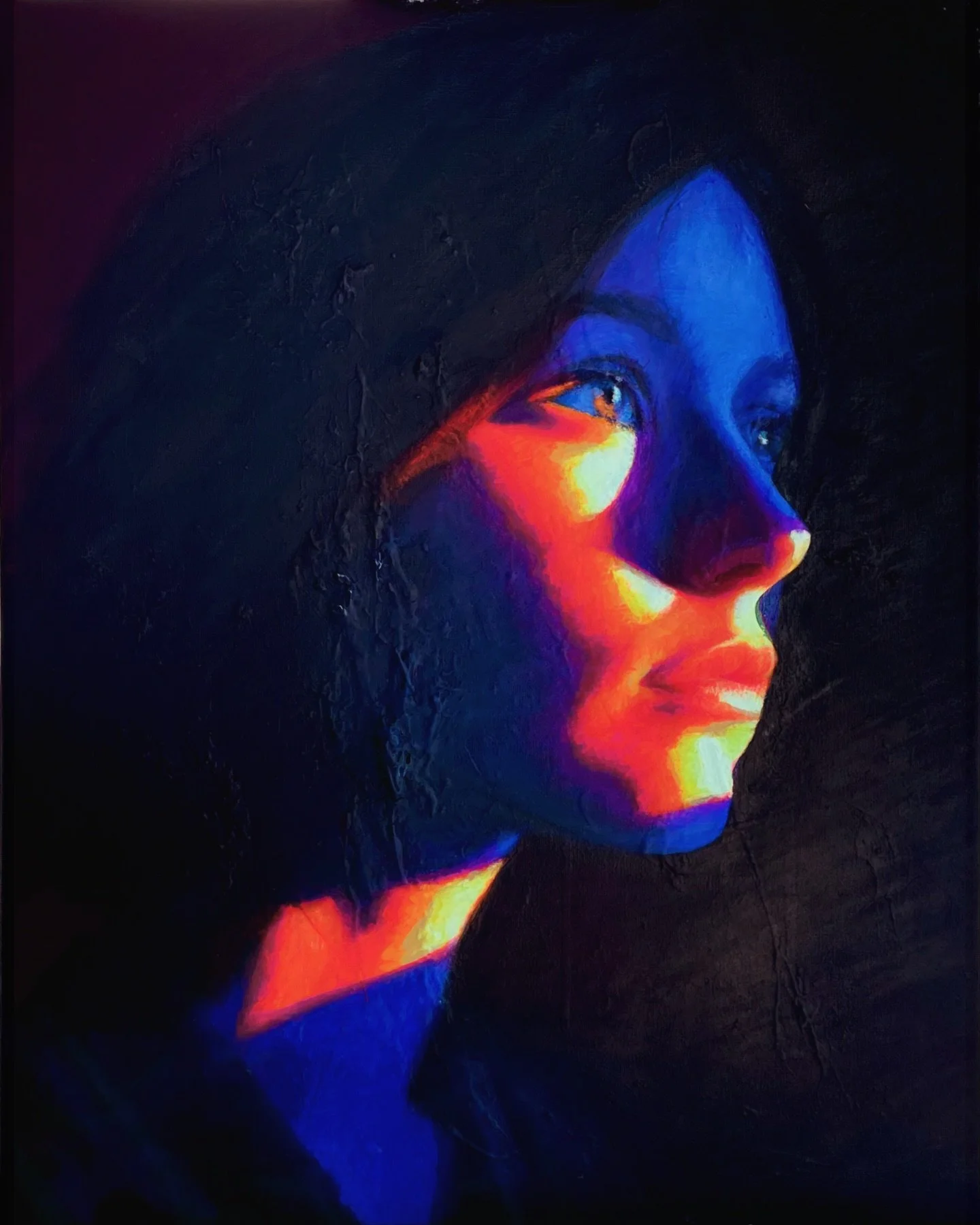Photo and timelapse of my most recent painting from my current series.

acrylic on canvas, 16&rdquo;x20&rdquo;

#portraitart #timelapsepainting #postnoir #abstractfigurative #acrylicpaintingoncanvas