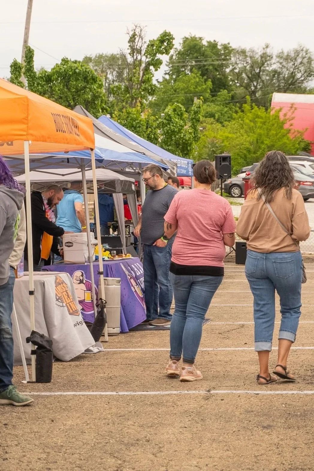 Beer lovers attending Bust’d Brewing Beer Bash in Peoria Heights IL
