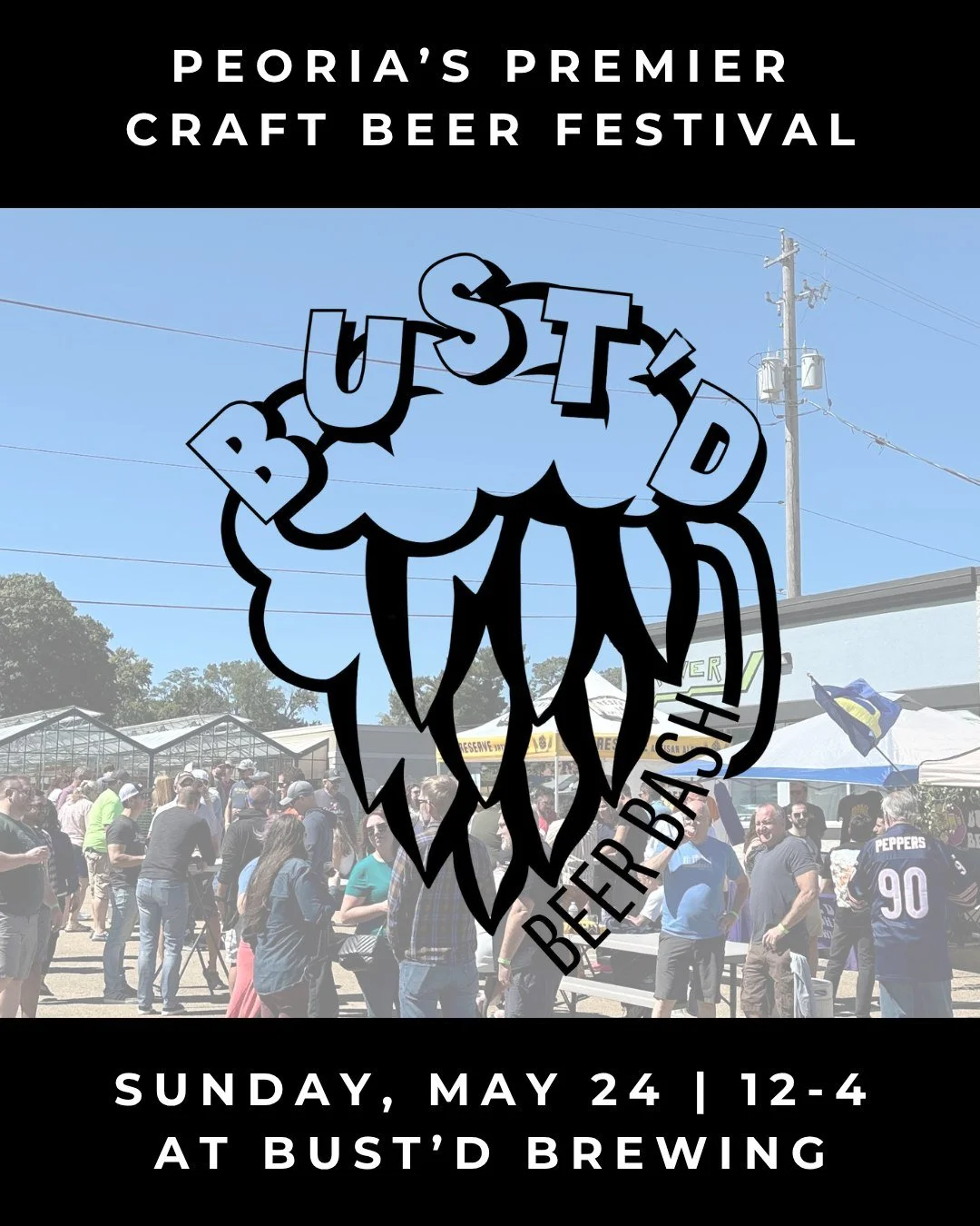 We say this every year but we really mean it this time. This is the best Beer Bash lineup yet. 🙌

23 breweries confirmed for Sunday, May 24. A record for us. We are so incredibly grateful to every single brewery that is joining us in Peoria Heights 