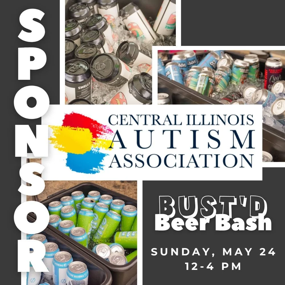 We have some really exciting news to share today. 🎉

We are so thrilled to welcome the Central Illinois Autism Association as an official sponsor of Bust'd Beer Bash this year!

🧩 CIAA is sponsoring our live entertainment for the day, which means t