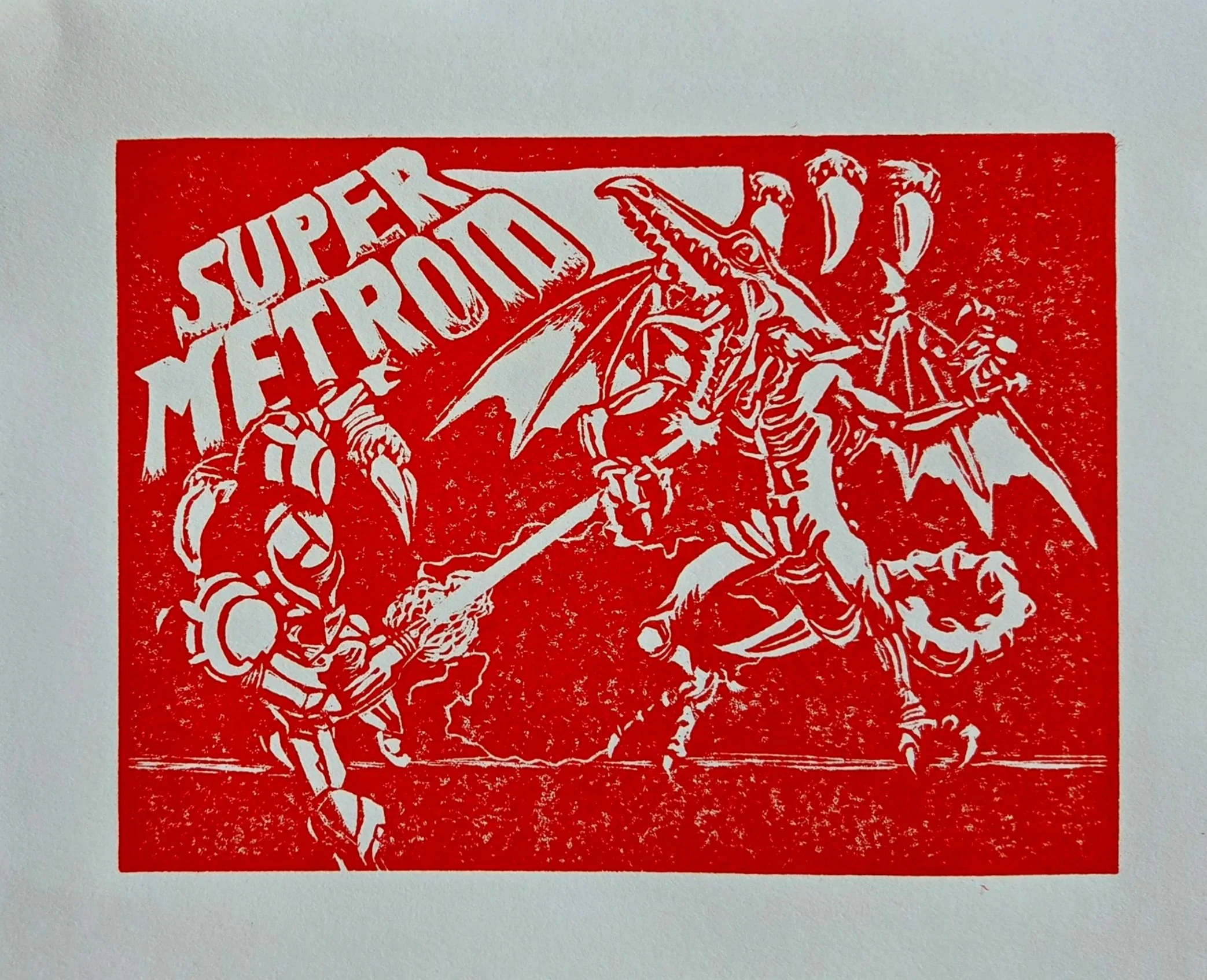 "Super Metroid", 2025, 8" x 10"