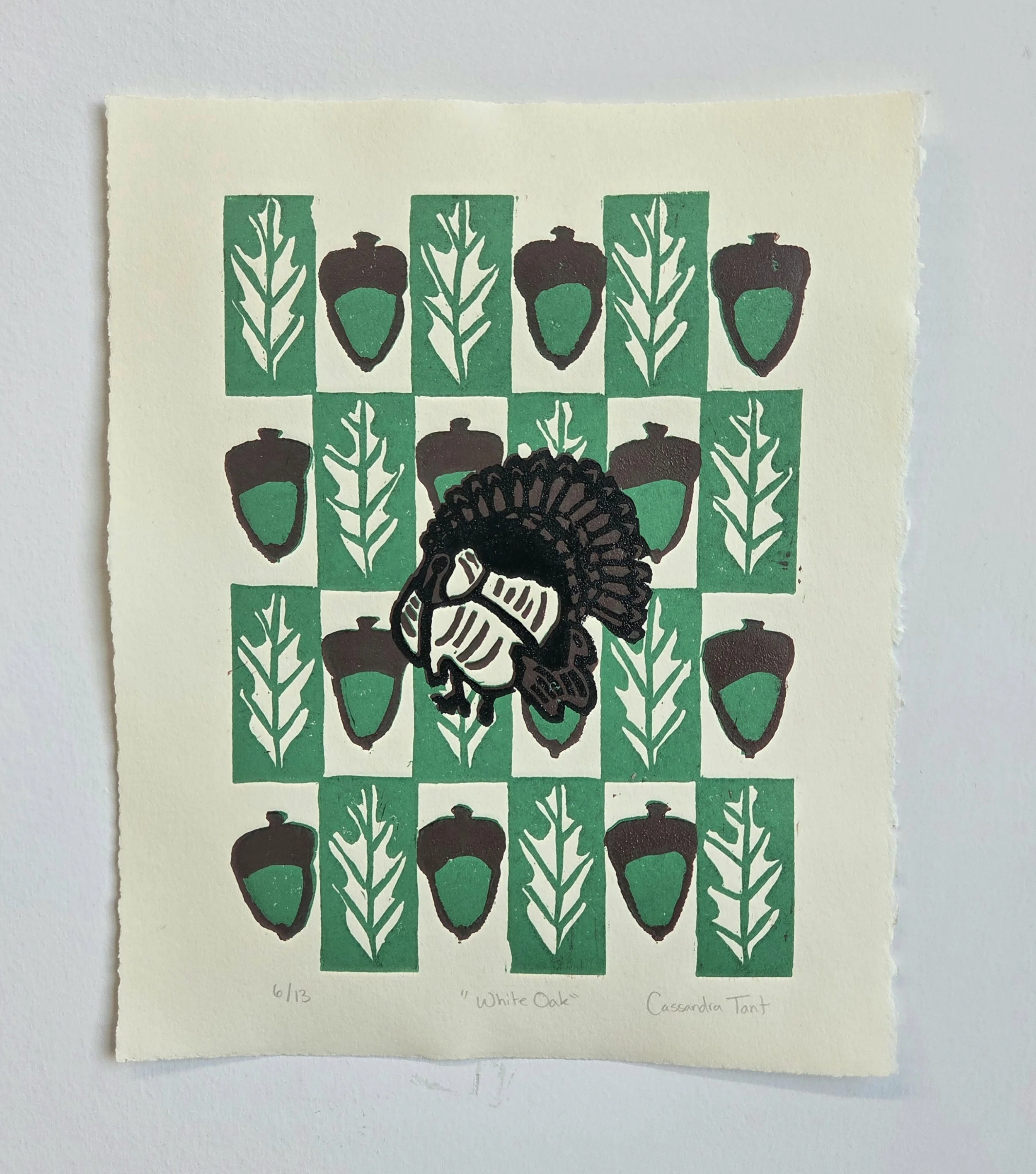 "White Oak", 2025, 10" x 8"