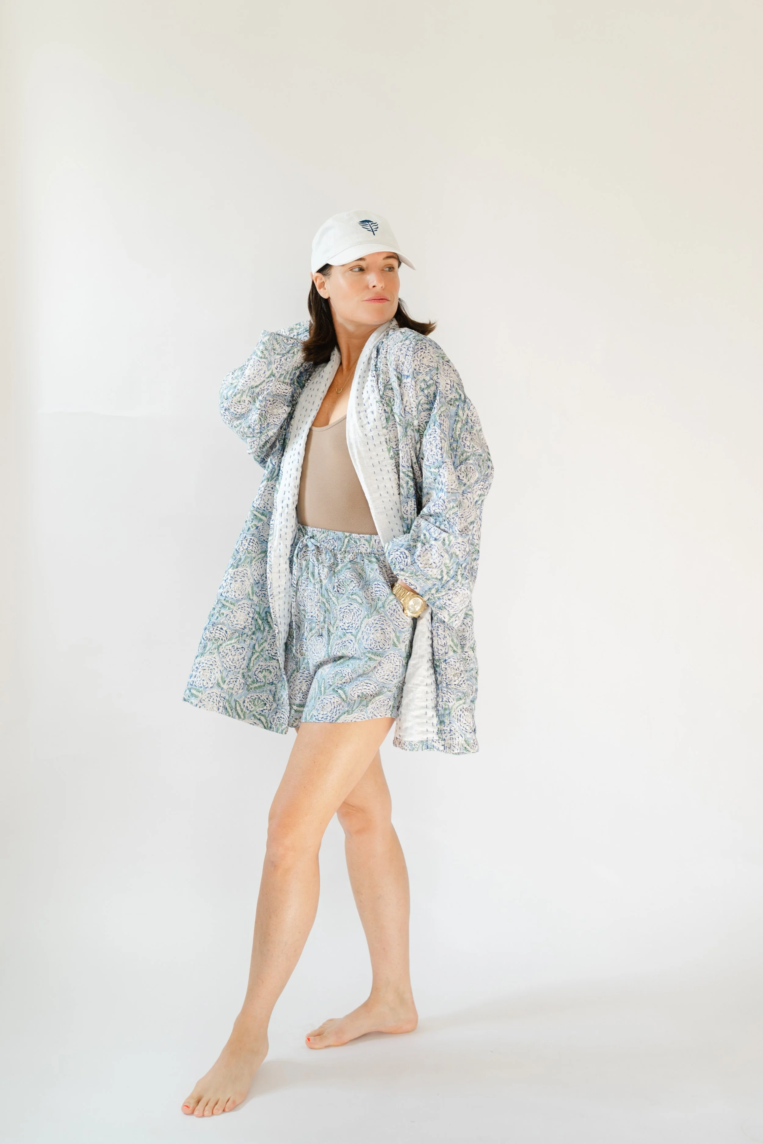 James Jacket & Short Lounge Set | Sunny