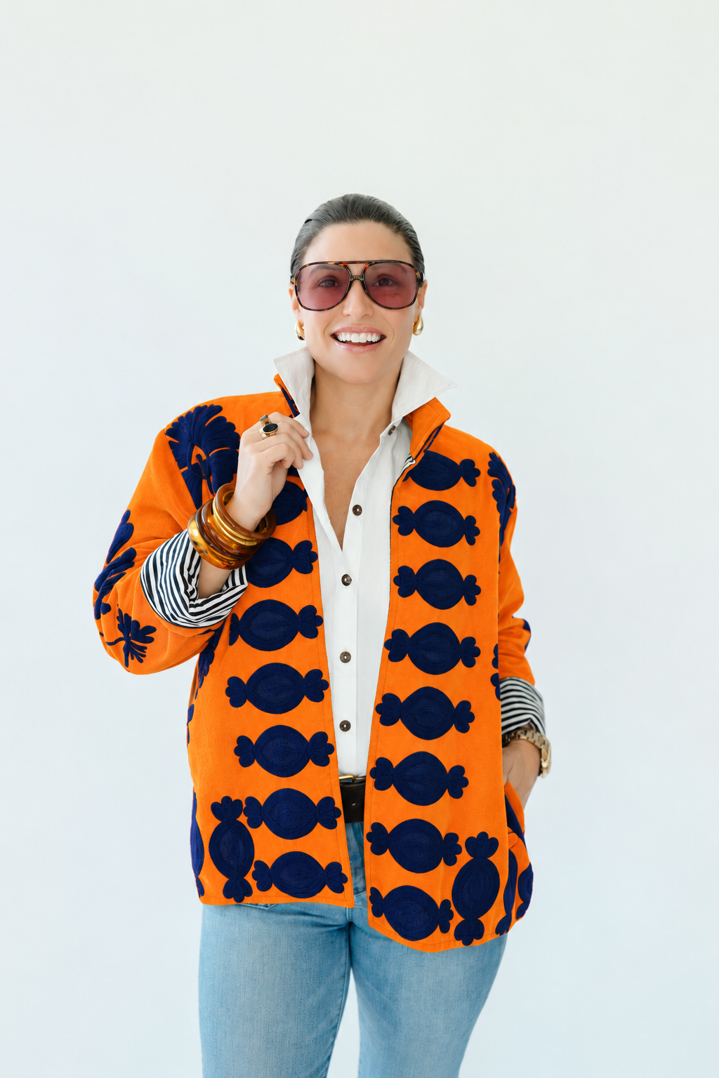 Sgt. Pepper Crew | Orange and Blue
