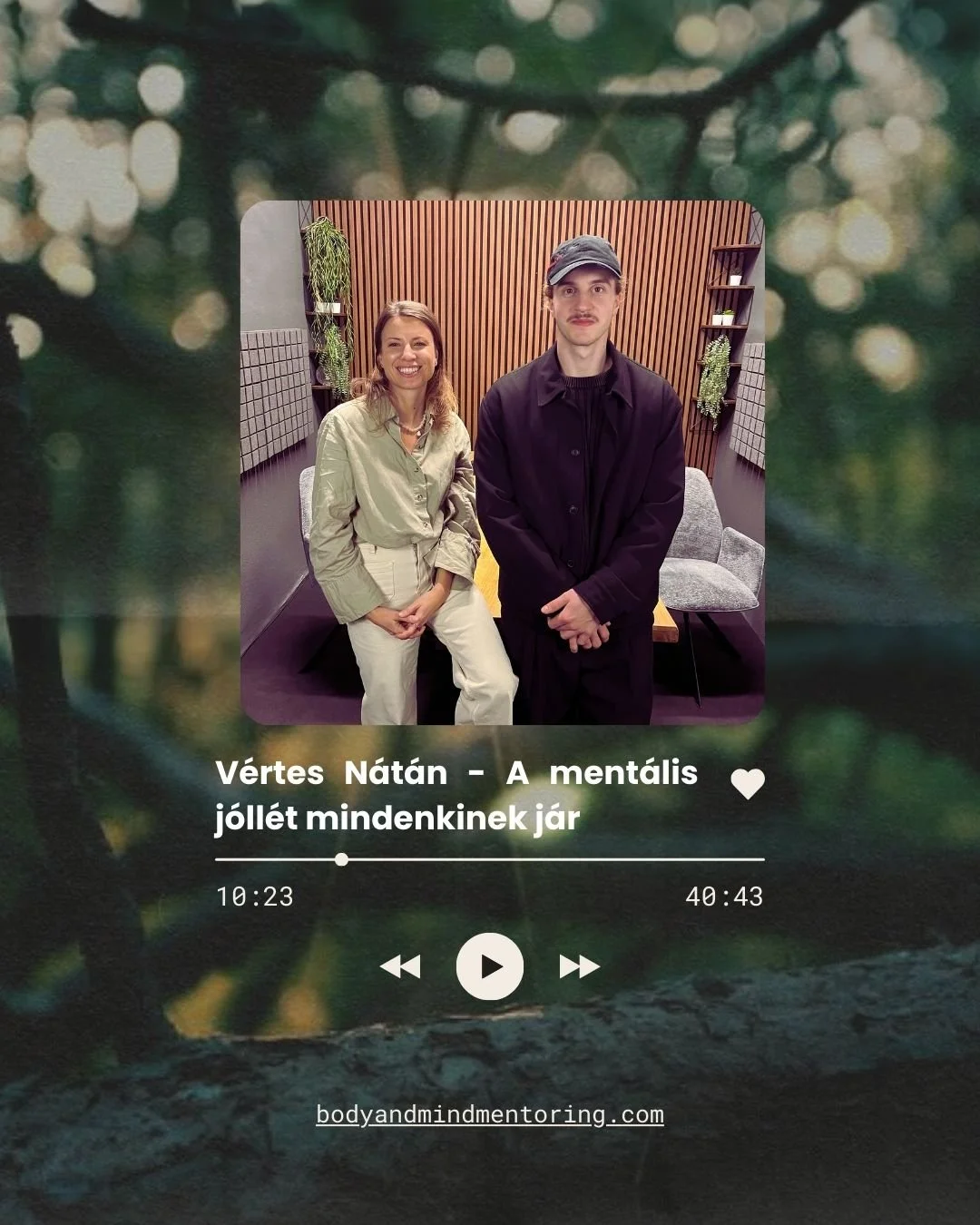 Vértes Nátán - A mentális jóllét mindenkinek jár