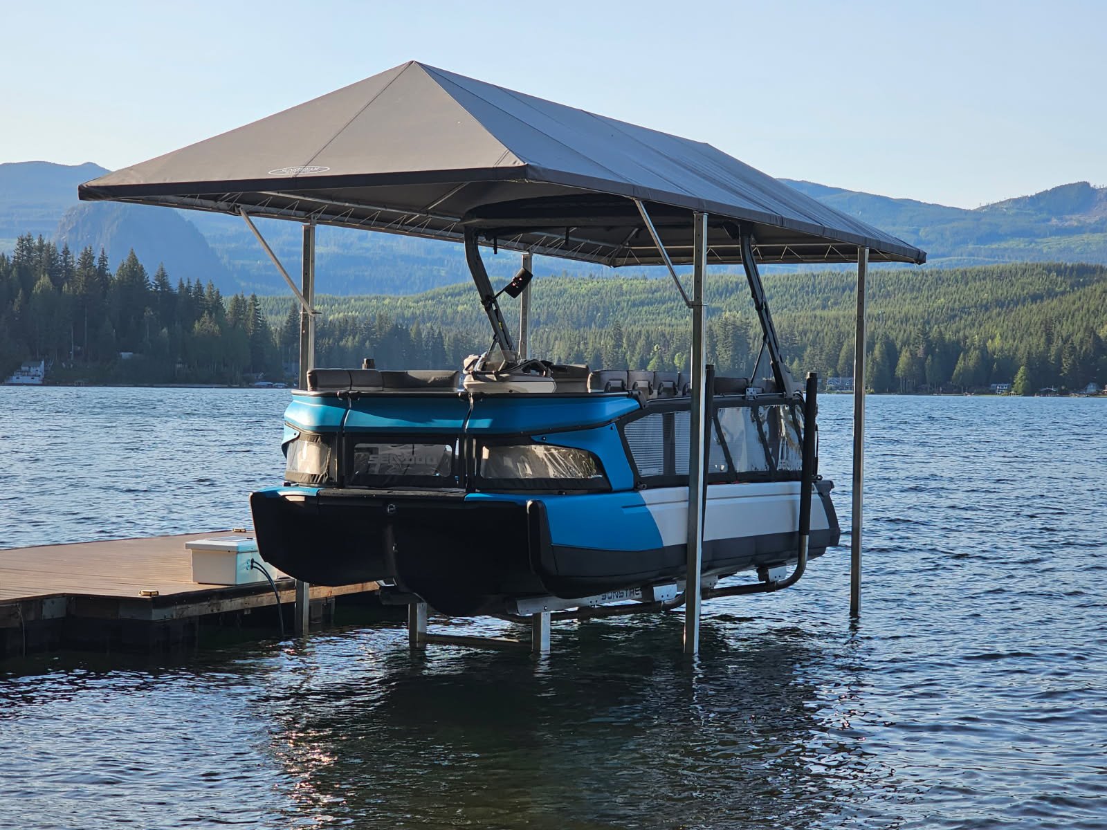 Boat Lift and Canopy