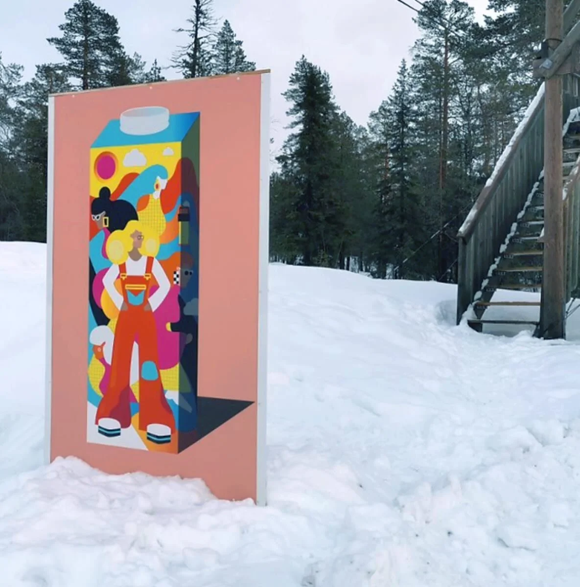 Kan vi inte g&ouml;ra detta igen? Sjukt kul med konst ute i det fria. Visst h&aring;ller ni med?