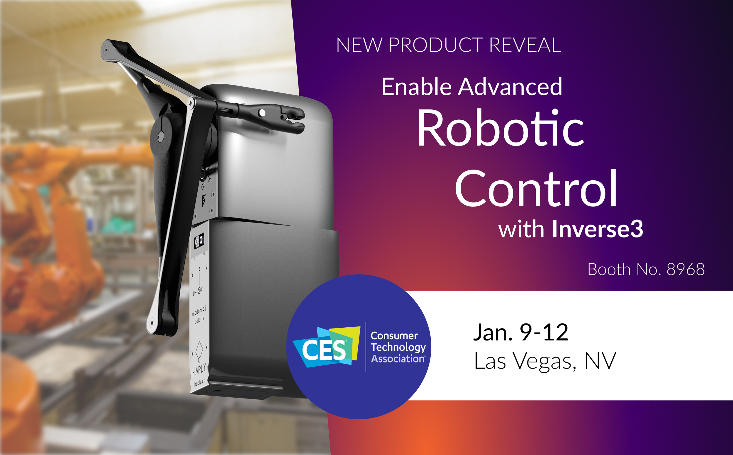 6-Axis Robot Control: Haply's Game Changing Tech Unveiled at CES 2024