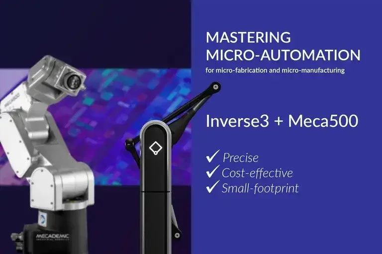 Mastering Micro-Automation: Inverse3 Unleashes Full Potential of the Meca500
