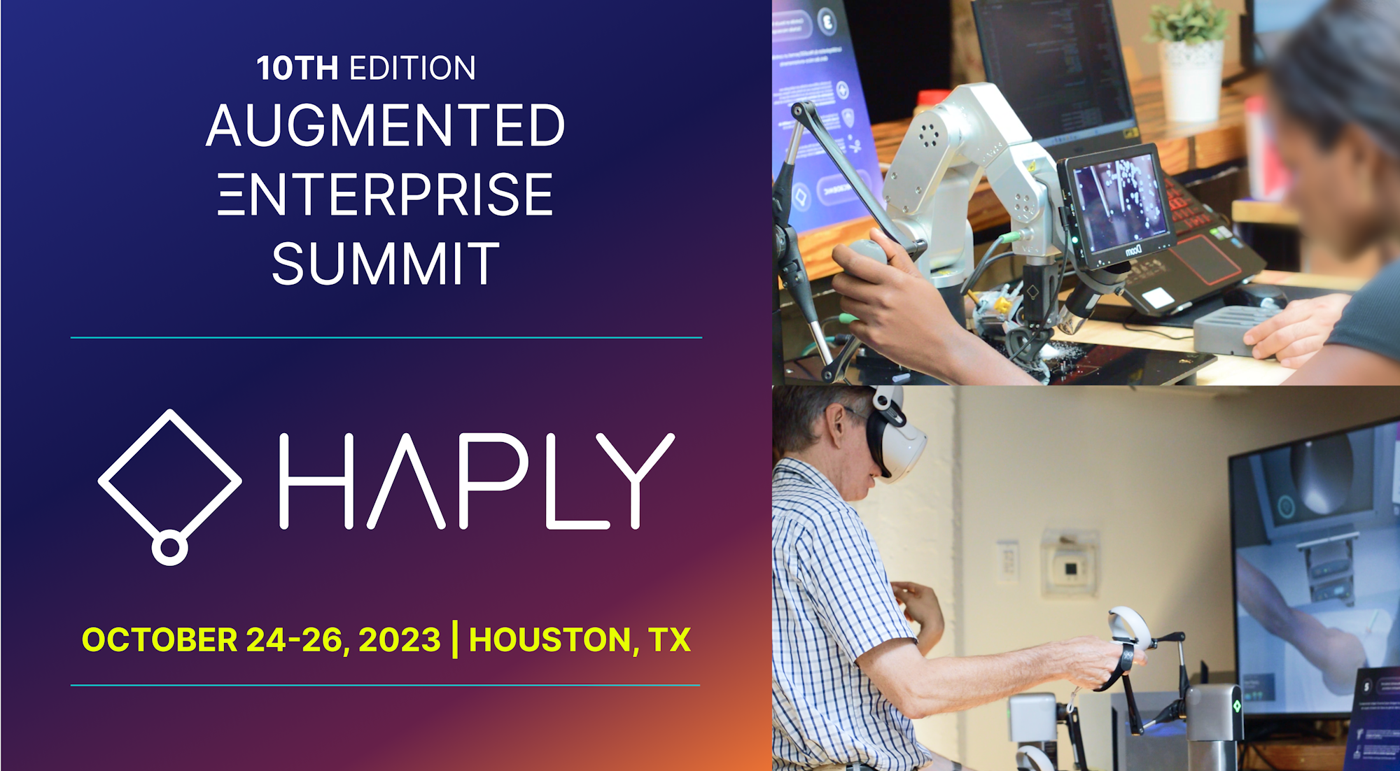 Are Touch-Enabled Industrial Robots the Future? Try Haply's Inverse3 at AES 2023
