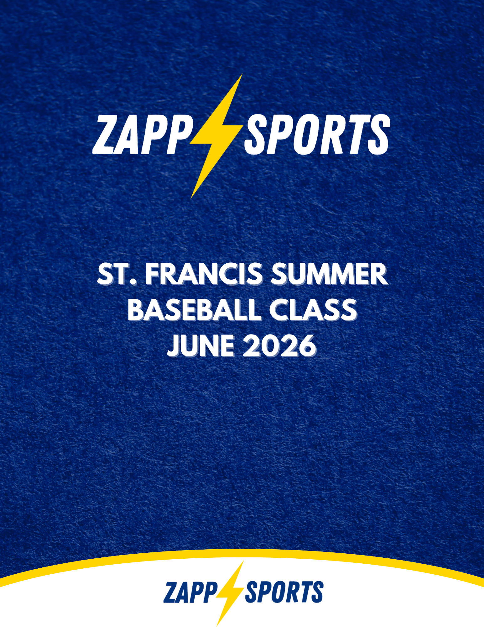 St. Francis Summer Baseball Class