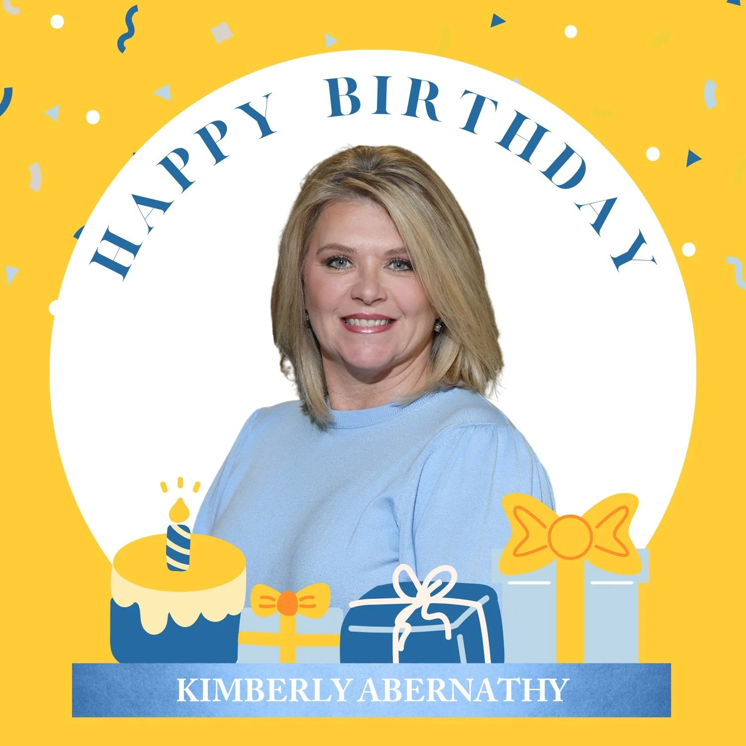 Happy Birthday to Kimberly Abernathy, our SVP/Retail Bank Operations!🎂

Kimberly, your leadership, calm problem-solving, and genuine care for customers and teammates make every day better. You&rsquo;re a joy to work with&mdash;wishing you a year as 