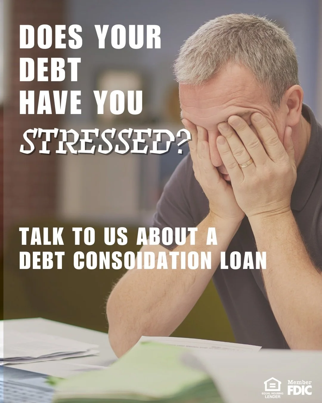Debt can feel overwhelming &mdash; but there are ways to take back control.

A debt consolidation loan could help simplify your payments and reduce stress.

We&rsquo;re here to guide you every step of the way.
#WhereYouBelong #welcomehome #bankatngnb