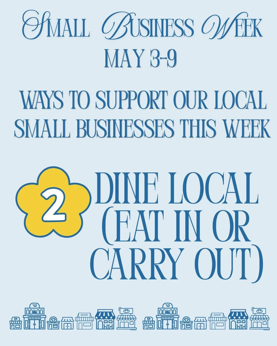 Good food. Strong community. 🍽️

Whether you&rsquo;re dining in or grabbing takeout, supporting local restaurants helps small business owners, their staff, and the local economy thrive.

Small businesses are the backbone of our communities&mdash;bri