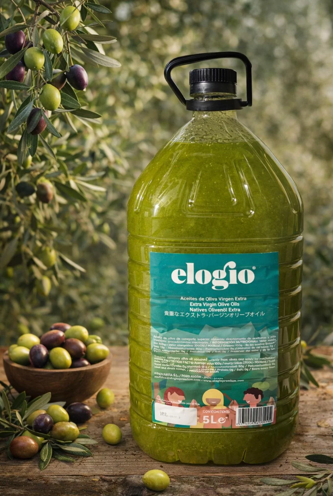 Premium ELOGIO EXTRA VIRGIN OLIVE OIL 5L