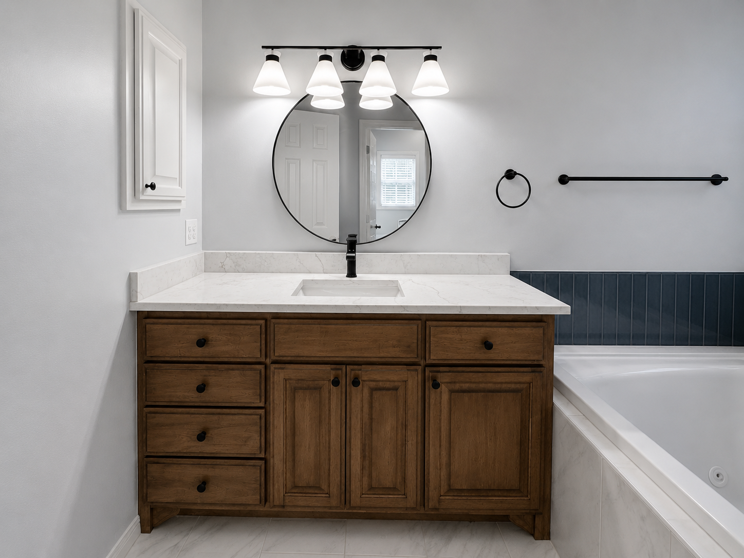 Custom Double Vanities
