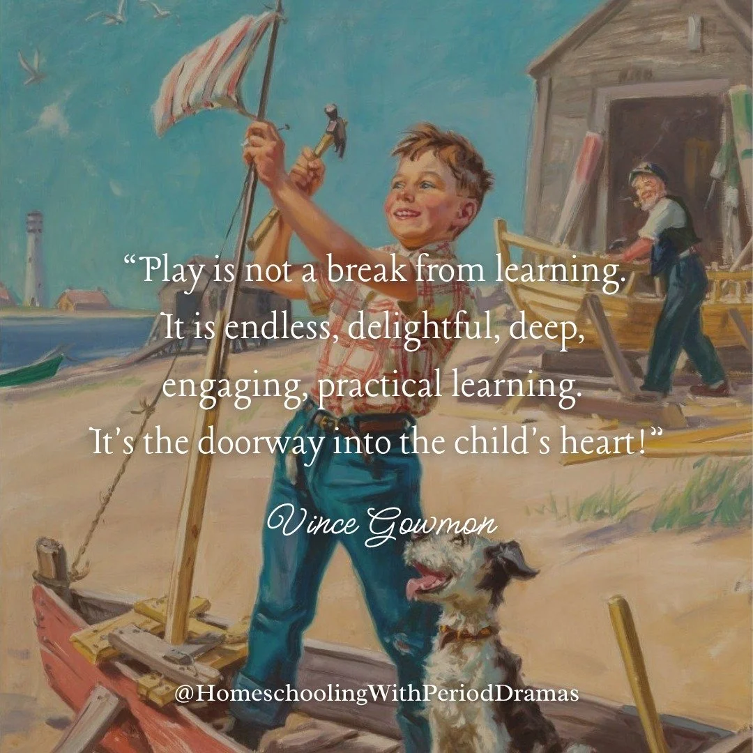 &ldquo;Play is not a break from learning. It is endless, delightful, deep, engaging, practical learning. It's the doorway into the child's heart!&rdquo; - Vince Gowmon 🤎