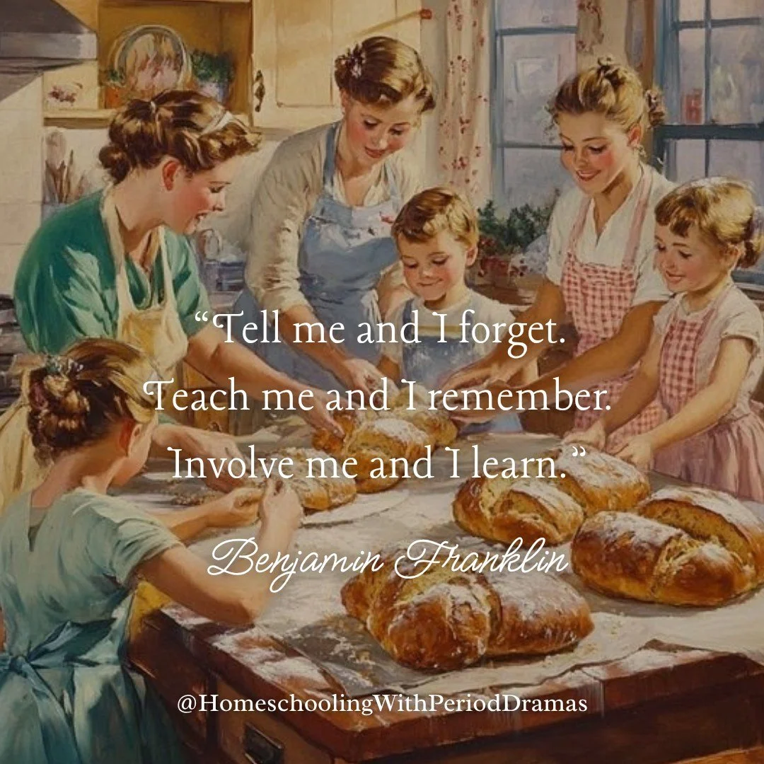 &ldquo;Tell me and I forget. Teach me and I remember. Involve me and I learn.&rdquo; - Benjamin Franklin ❤️