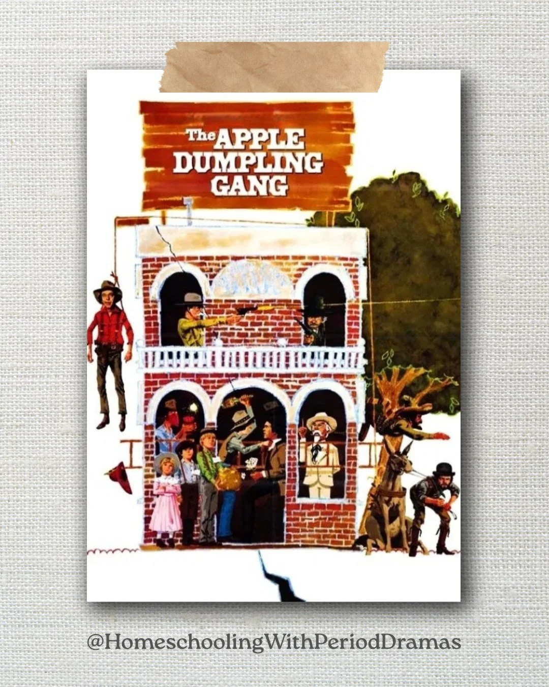 🎬 The Apple Dumpling Gang (1975) | G
When three orphans discover gold, they attract all sorts of unwanted attention - including a pair of loveable but hopeless outlaws (brilliantly portrayed by Don Knotts and Tim Conway). It&rsquo;s a classic Disney