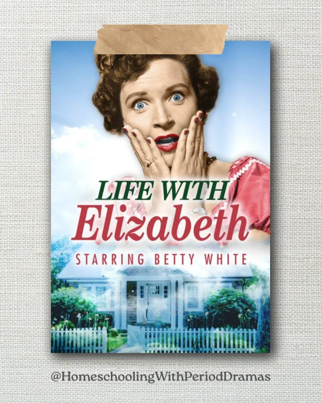🎬 Life with Elizabeth (1953, 2 seasons) | Not Rated (I'd give it a G/PG)
This 1950s sitcom follows the everyday adventures of cheerful housewife Elizabeth and her well-meaning but easily exasperated husband Alvin. Elizabeth&rsquo;s lively imaginatio