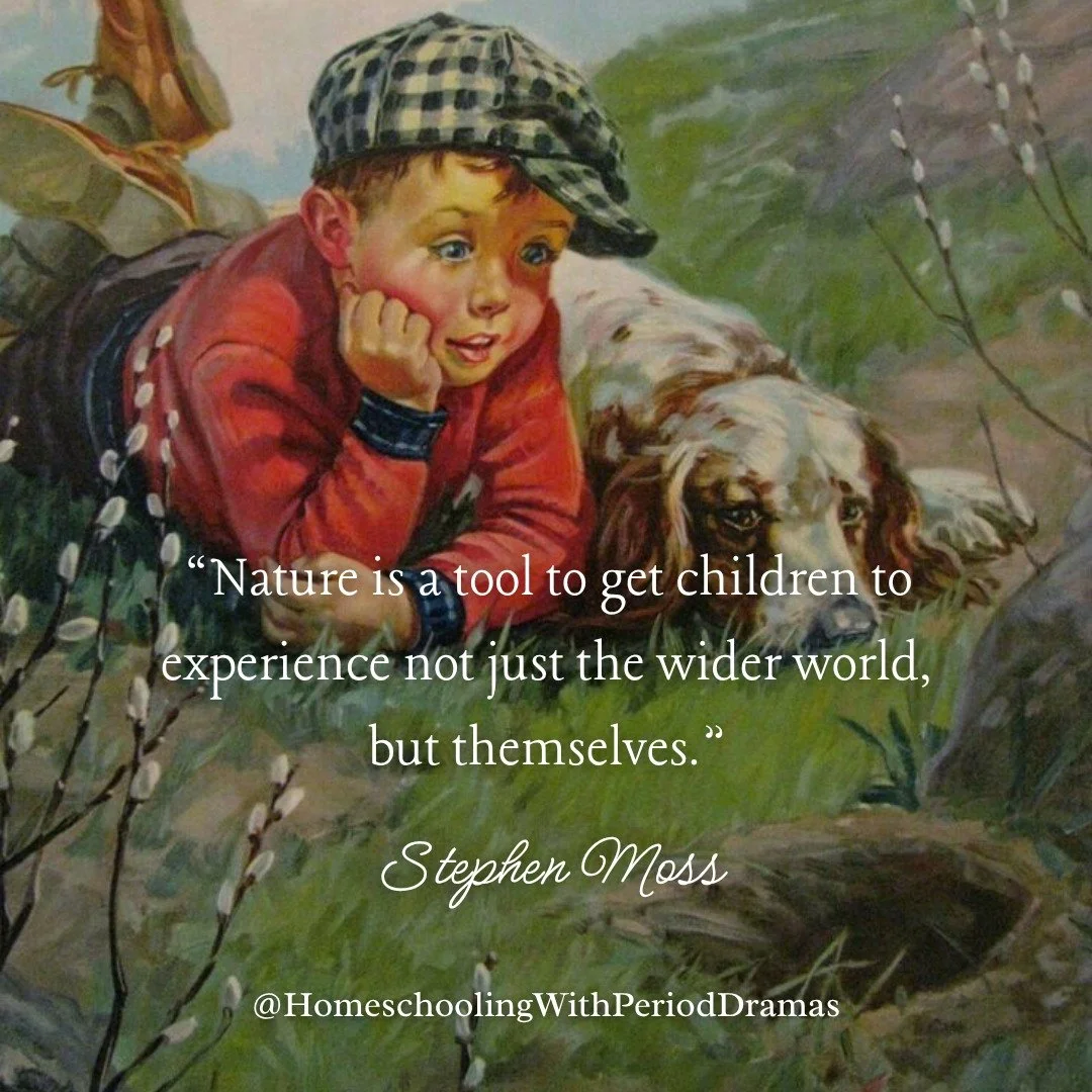 "Nature is a tool to get children to experience not just the wider world, but themselves." - Stephen Moss 💚