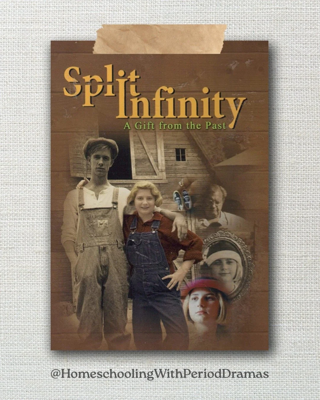 🎬 Split Infinity (1992) | G
A modern teenage girl is mysteriously transported back to 1929, where she becomes part of her ancestors&rsquo; struggling farm life during the Great Depression, and there learns responsibility, sacrifice, and gratitude.
?